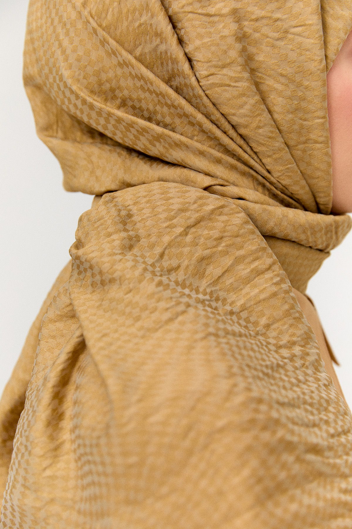 Dama Desenli Viskon Şal, Tesettür Giyim