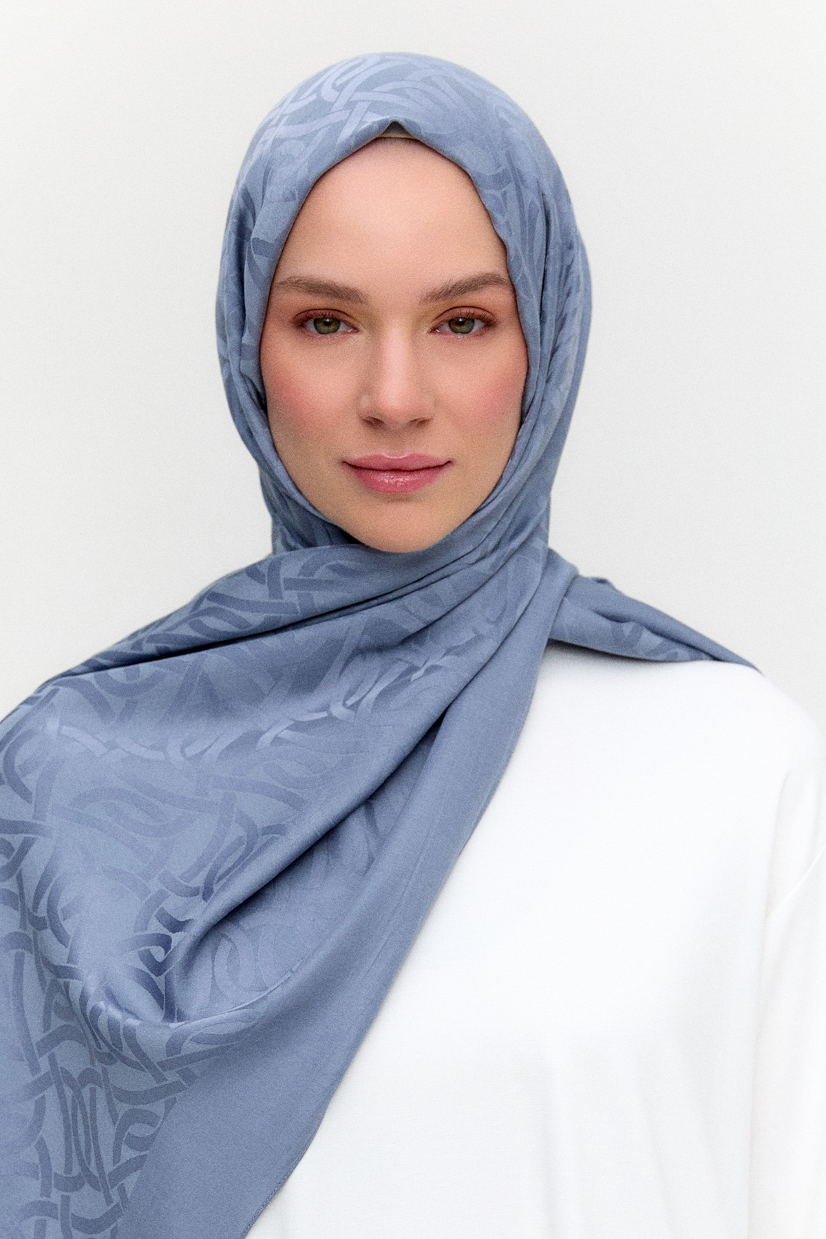 Oval Desenli Modal Şal, Tesettür Giyim