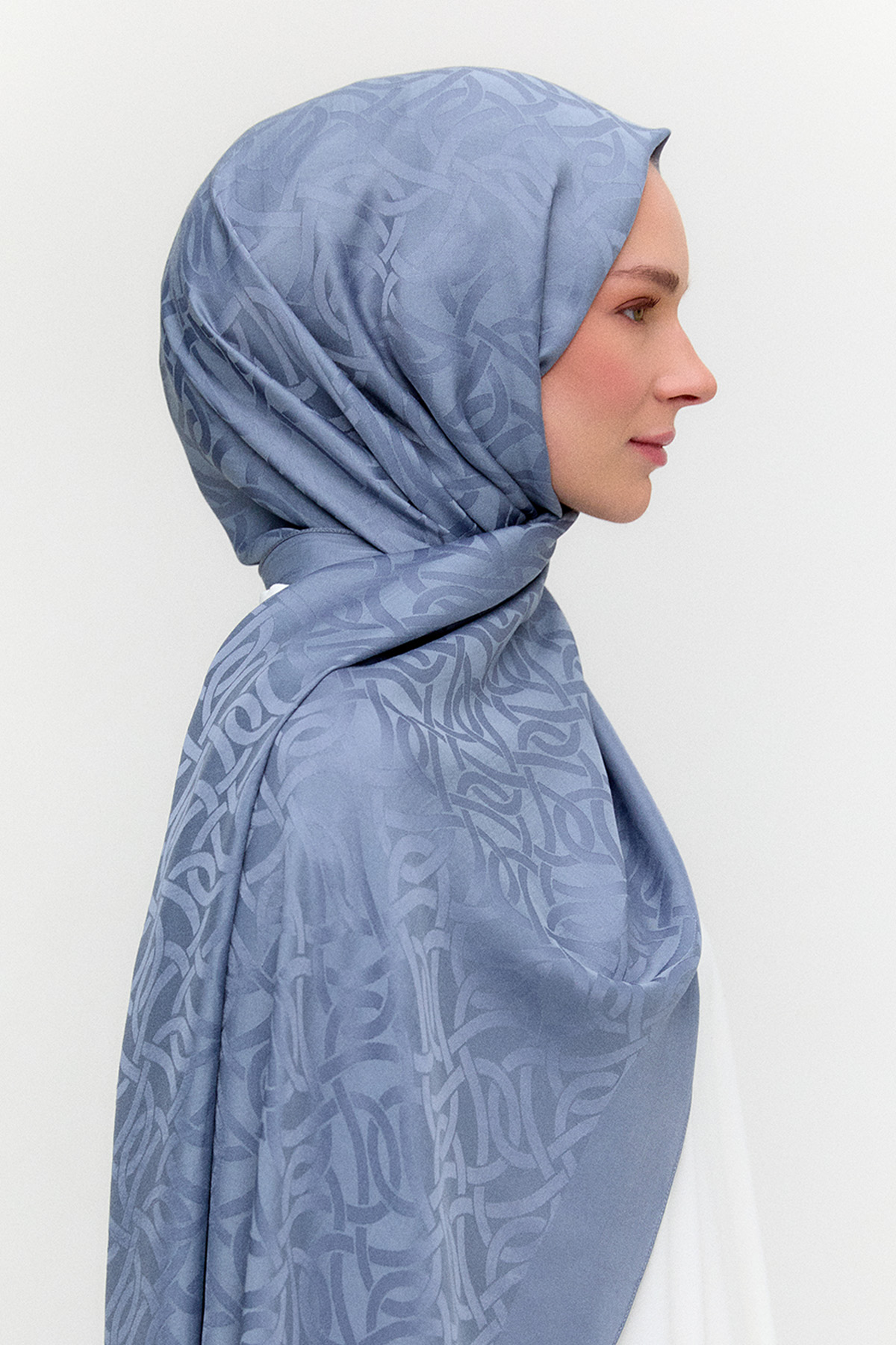 Oval Desenli Modal Şal, Tesettür Giyim