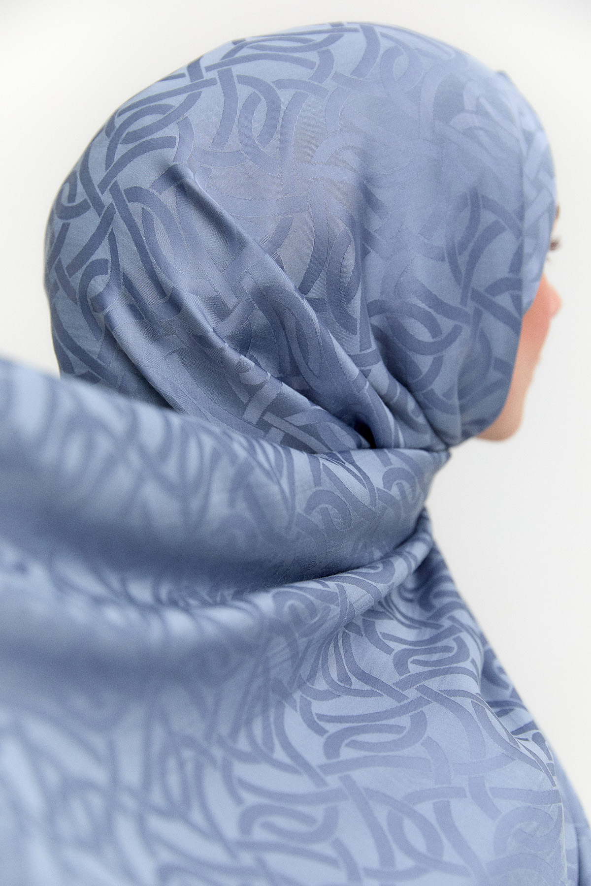 Oval Desenli Modal Şal, Tesettür Giyim