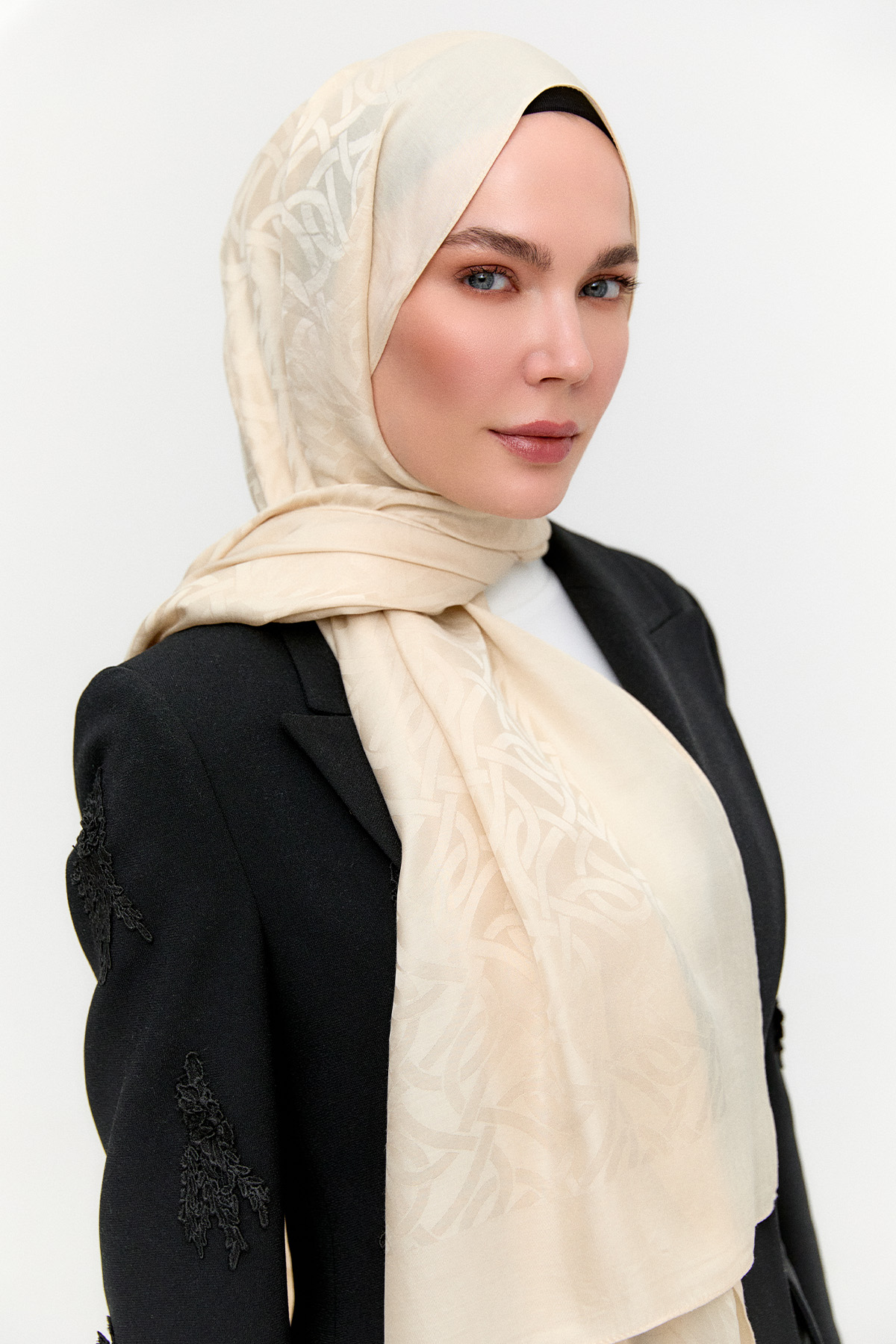 Oval Desenli Modal Şal, Tesettür Giyim