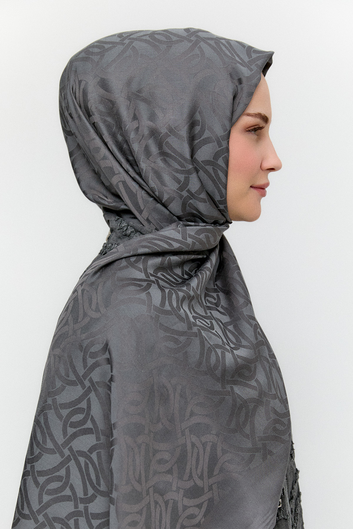 Oval Desenli Modal Şal, Tesettür Giyim