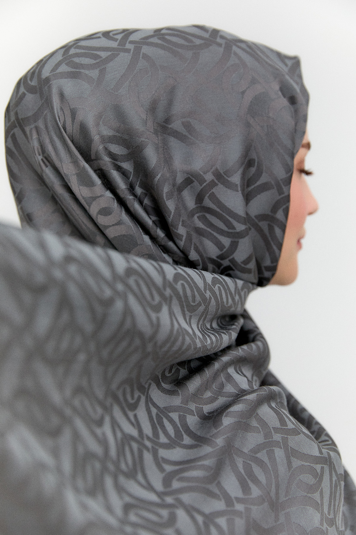 Oval Desenli Modal Şal, Tesettür Giyim