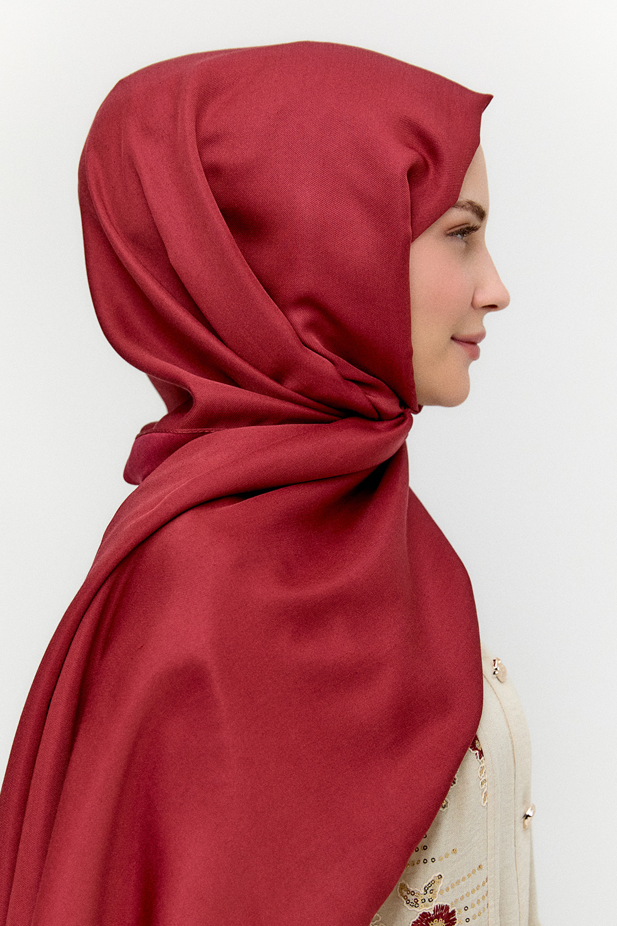 Düz Renk Viskon Şal, Tesettür Giyim