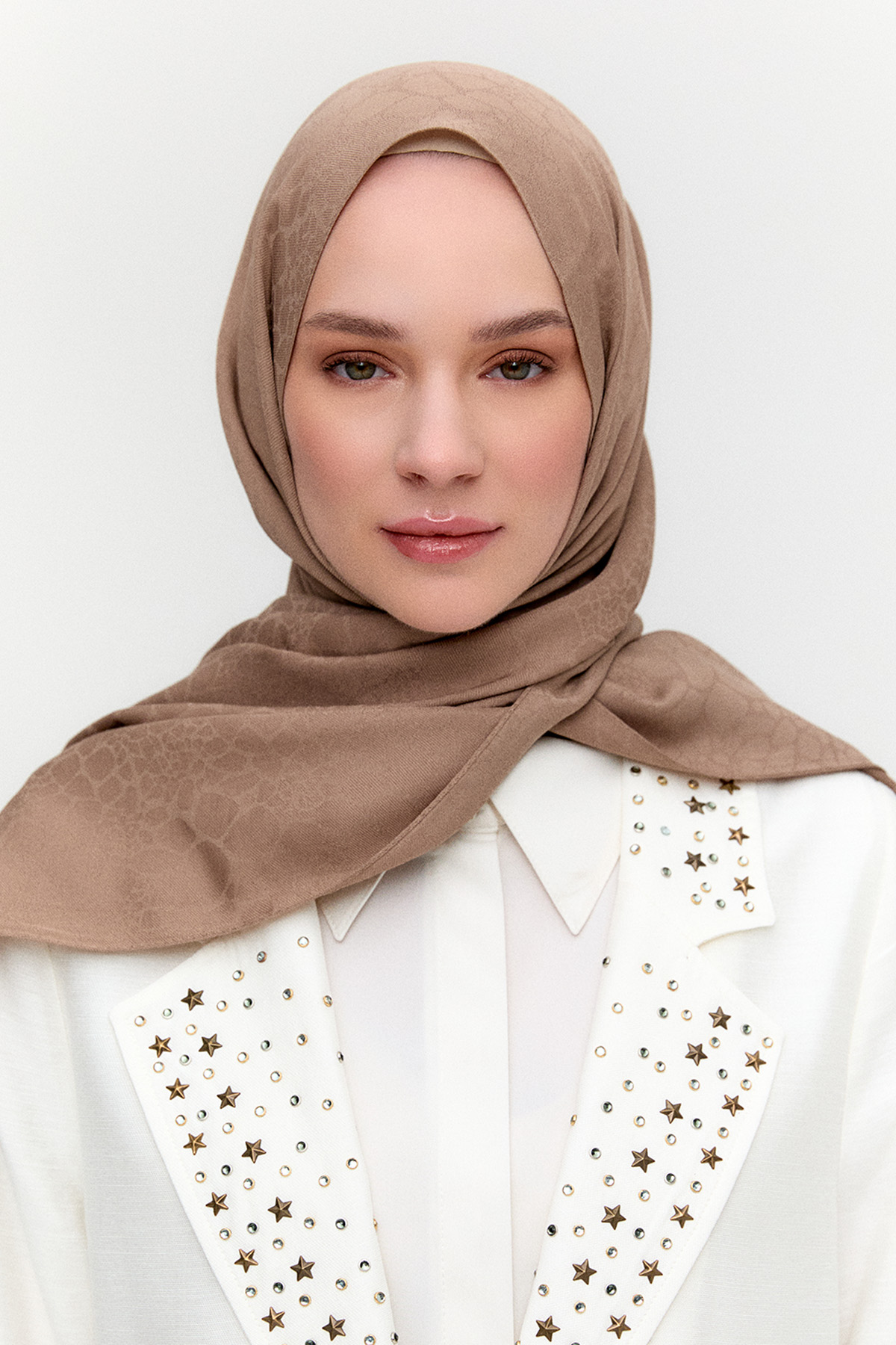 Leopar Desenli Viskon Şal, Tesettür Giyim