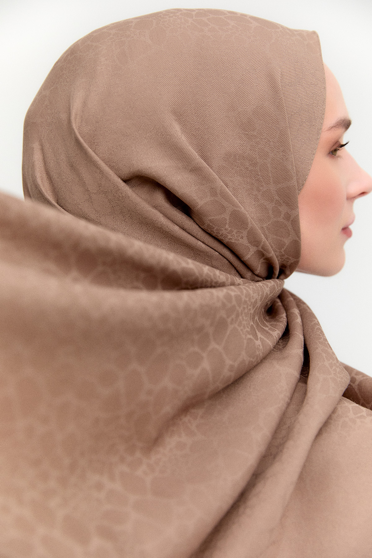 Leopar Desenli Viskon Şal, Tesettür Giyim