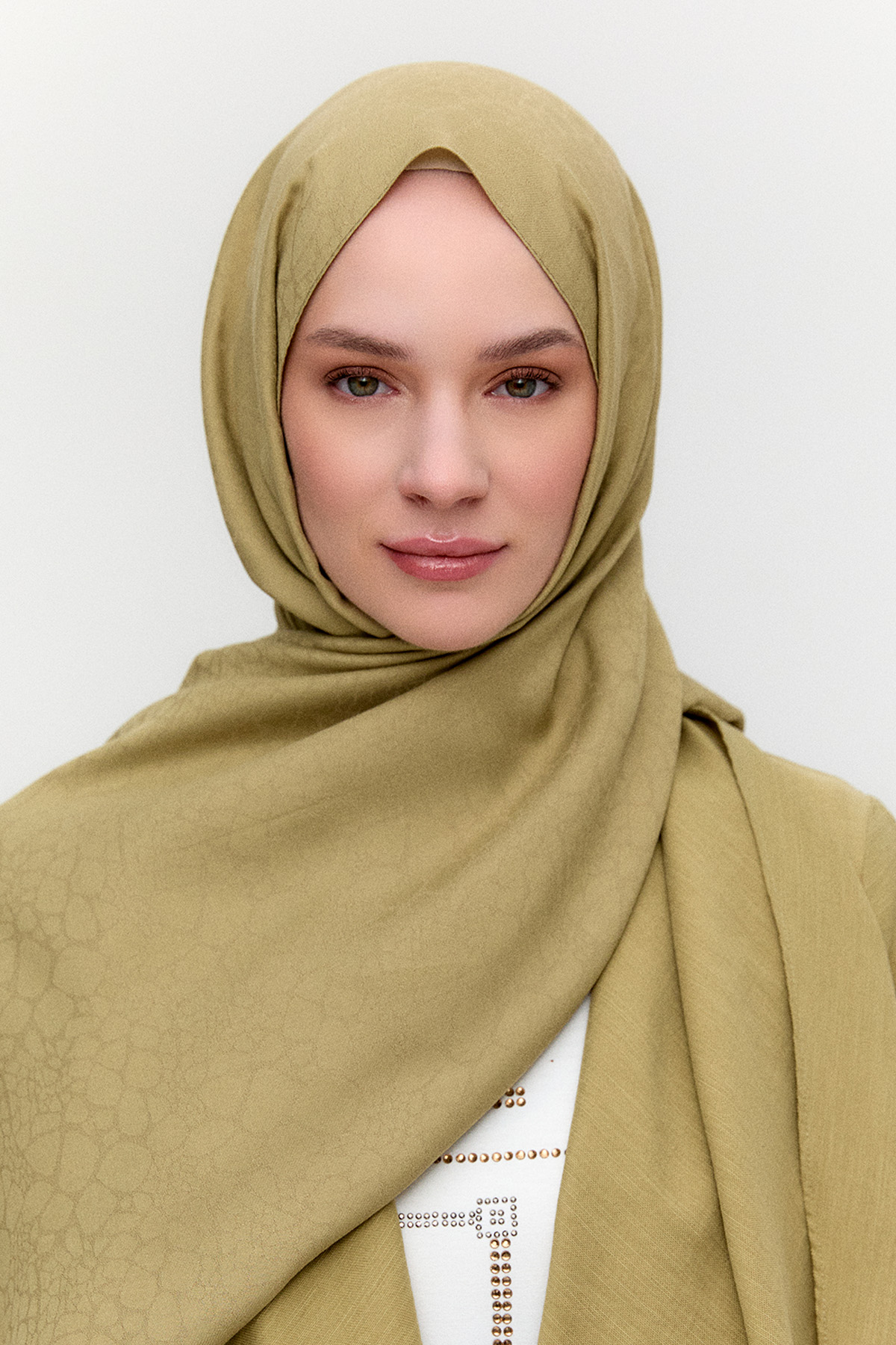 Leopar Desenli Viskon Şal, Tesettür Giyim