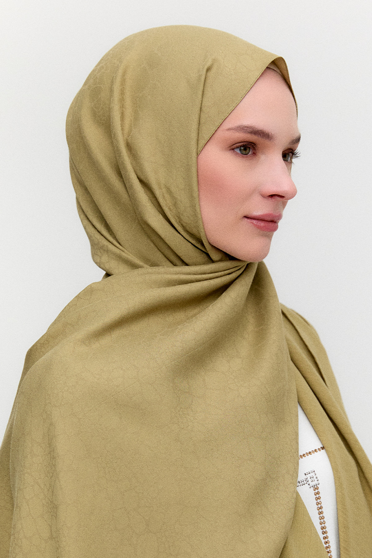 Leopar Desenli Viskon Şal, Tesettür Giyim