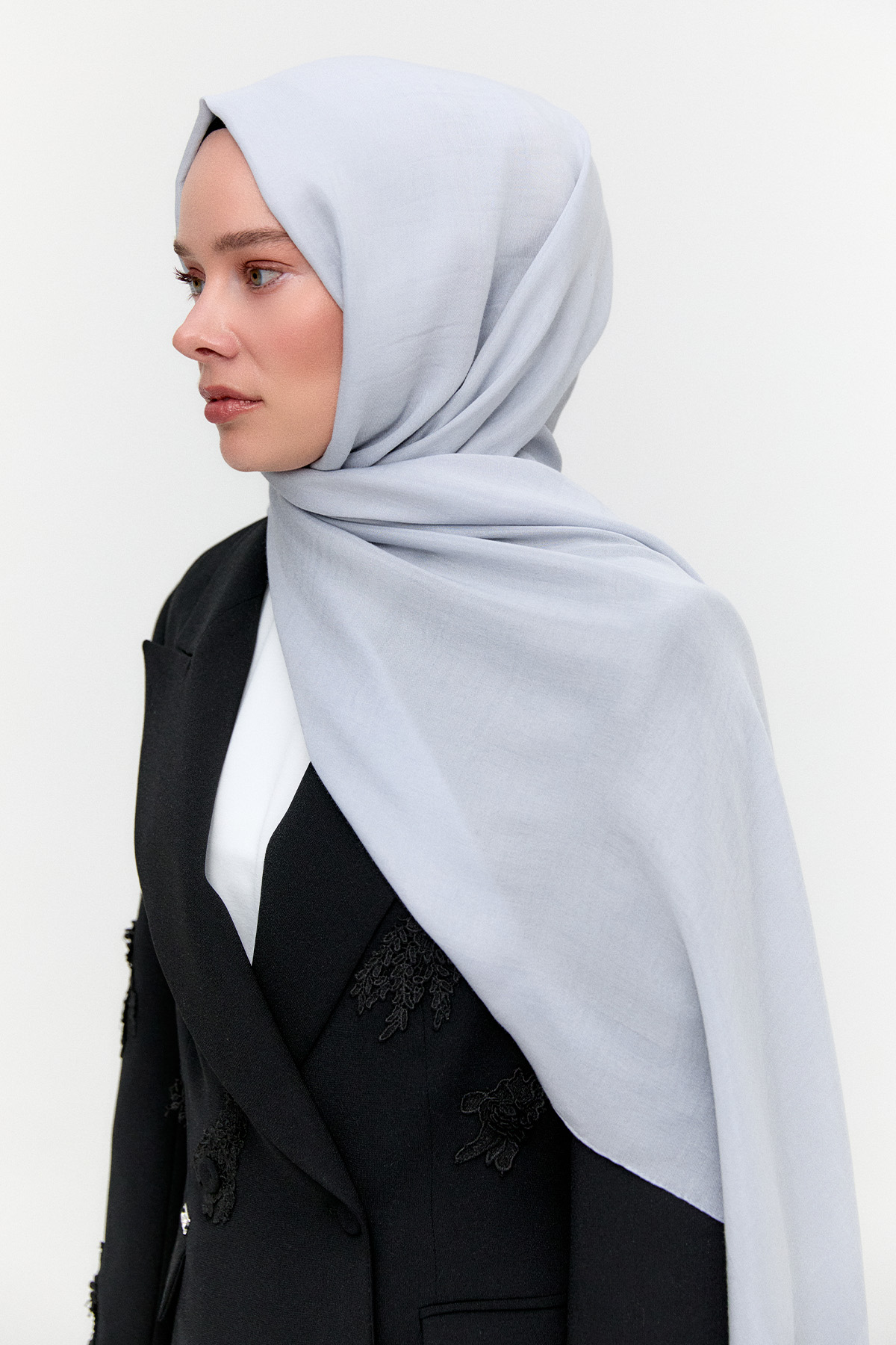 Düz Pamuklu Naina Şal, Tesettür Giyim