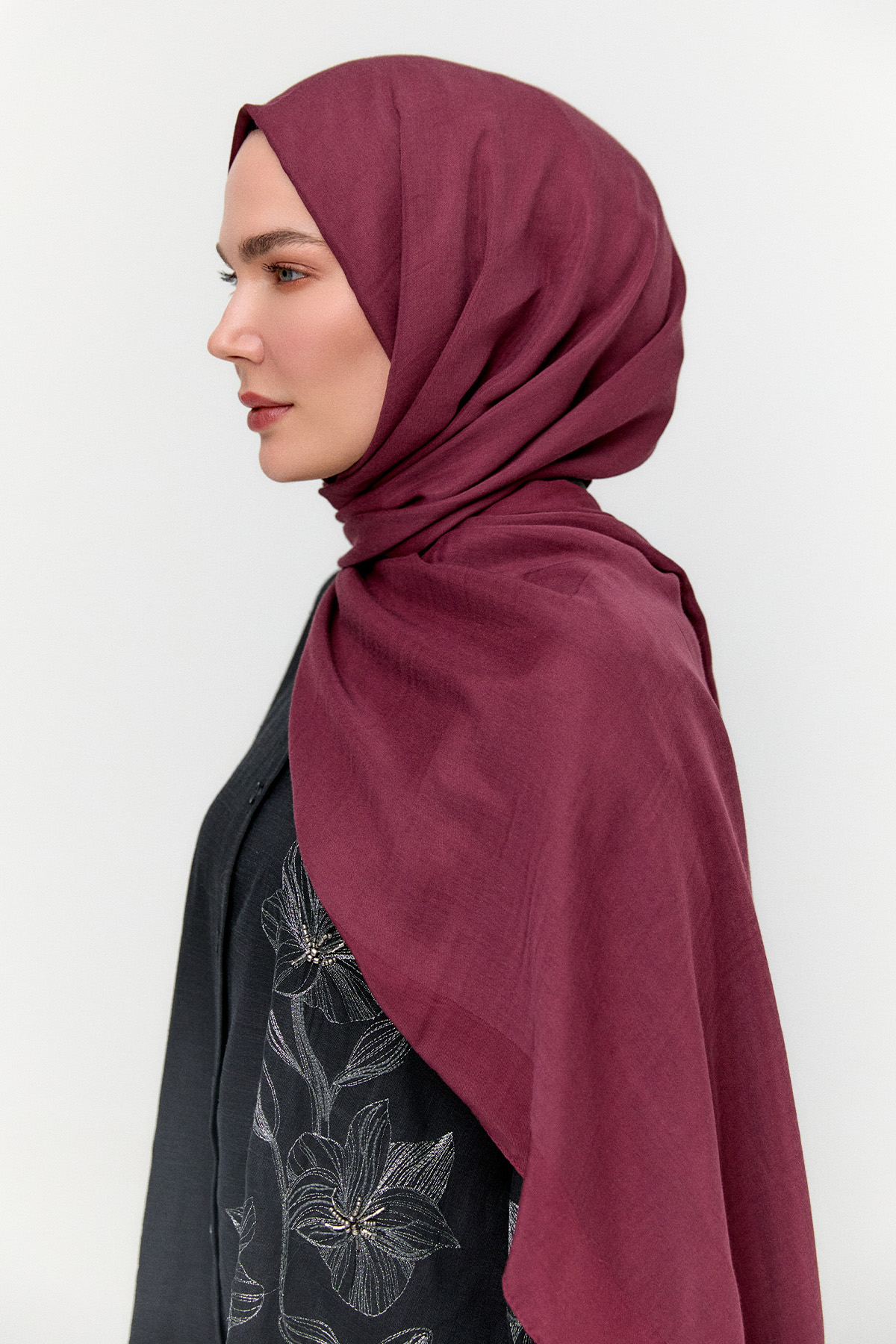 Düz Pamuklu Naina Şal, Tesettür Giyim
