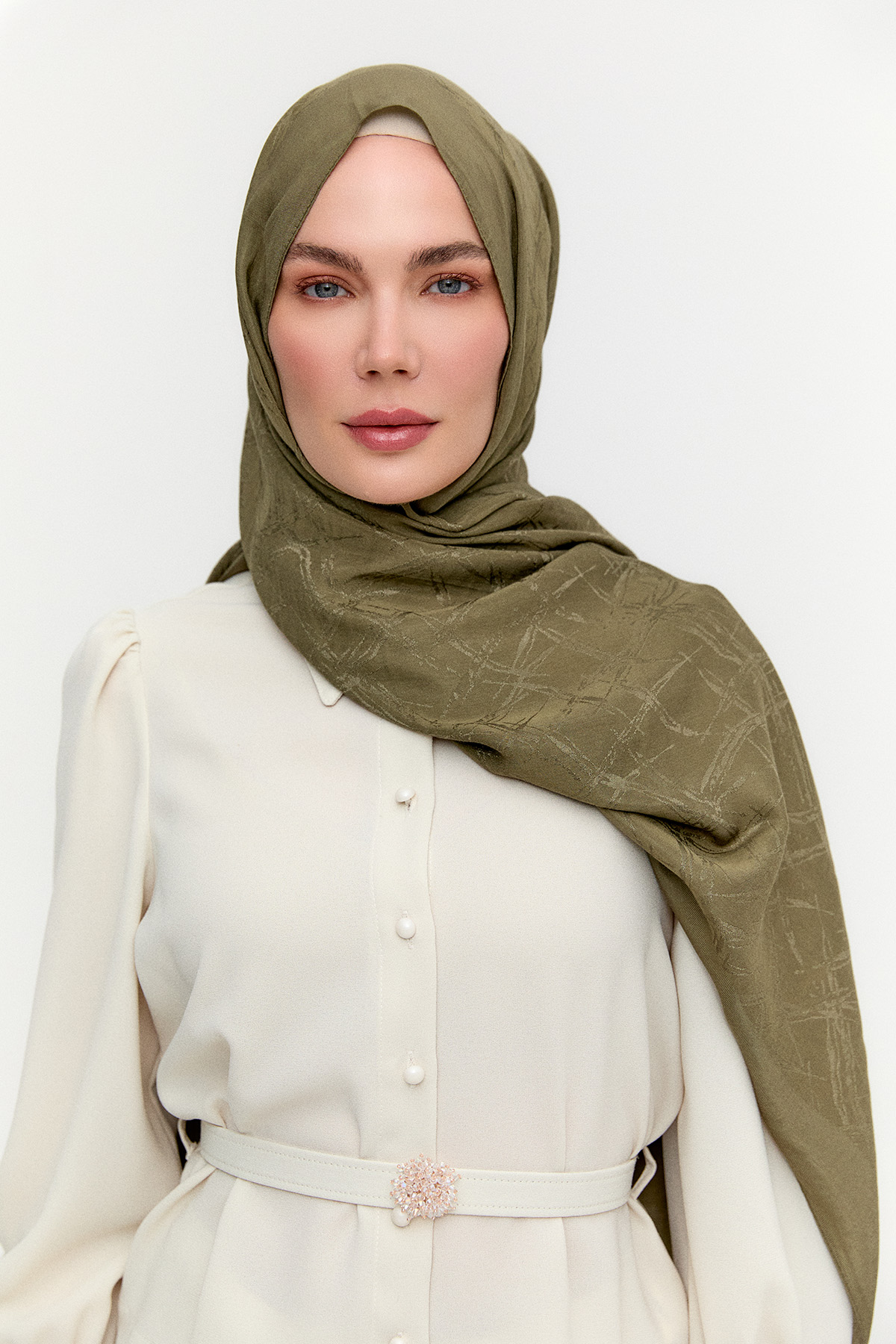 Jakarlı Pamuk Naina Şal, Tesettür Giyim