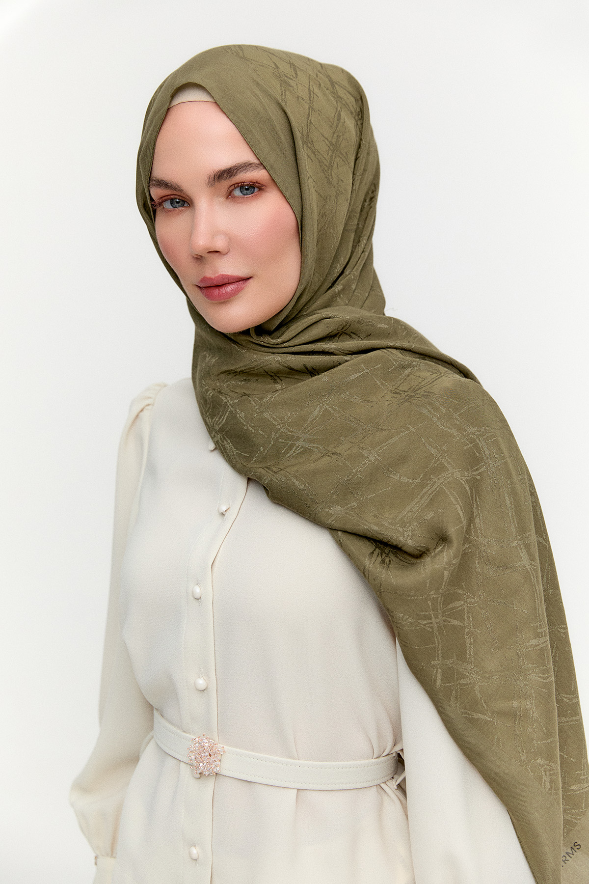 Jakarlı Pamuk Naina Şal, Tesettür Giyim