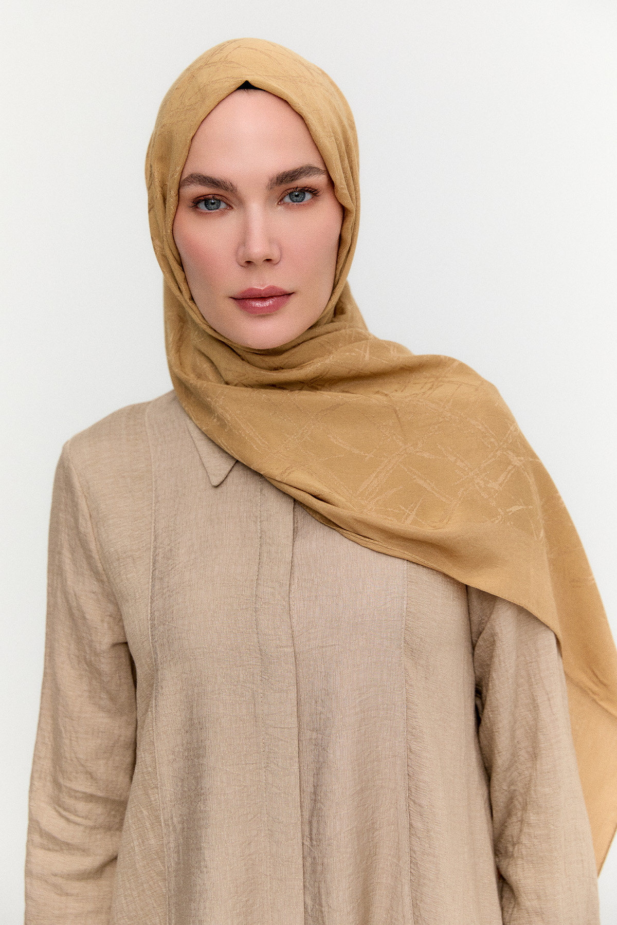 Jakarlı Pamuk Naina Şal, Tesettür Giyim