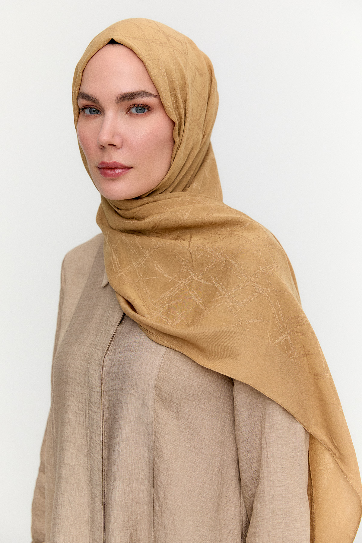 Jakarlı Pamuk Naina Şal, Tesettür Giyim