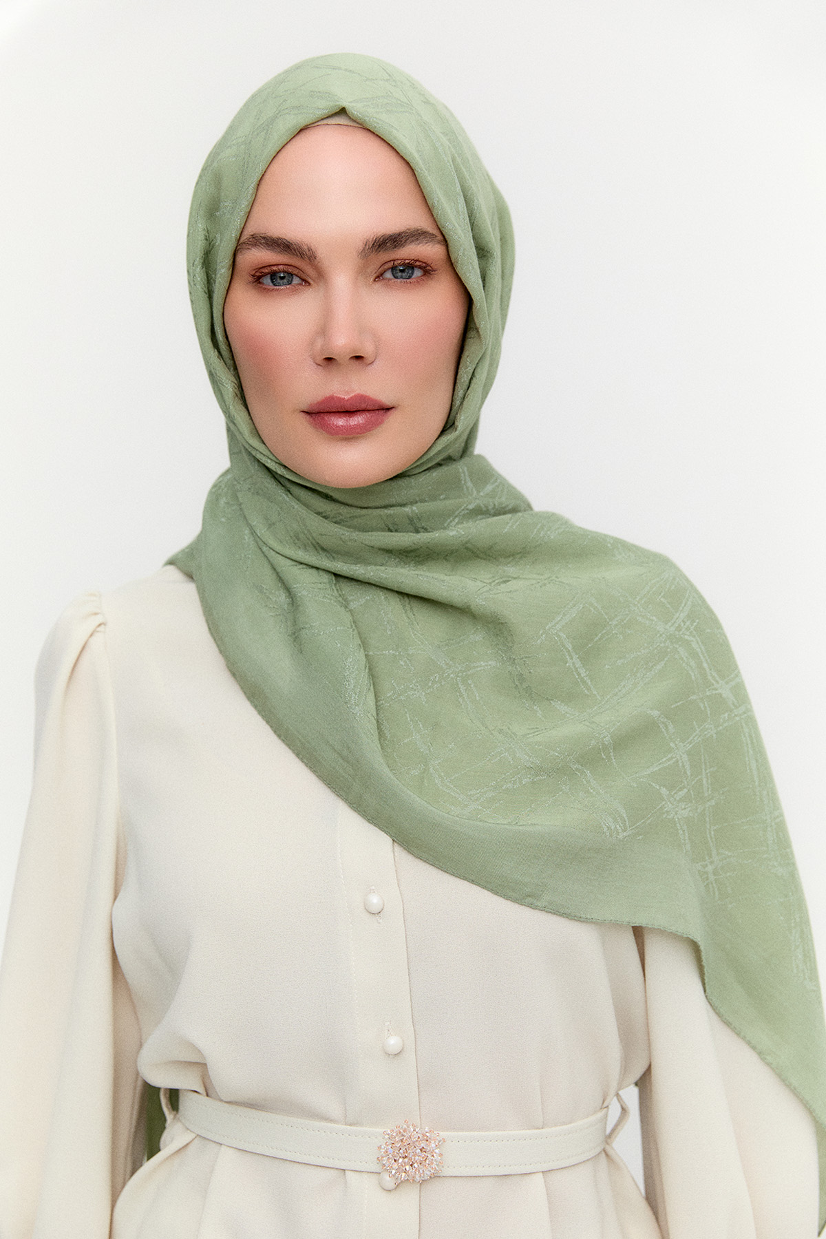 Jakarlı Pamuk Naina Şal, Tesettür Giyim