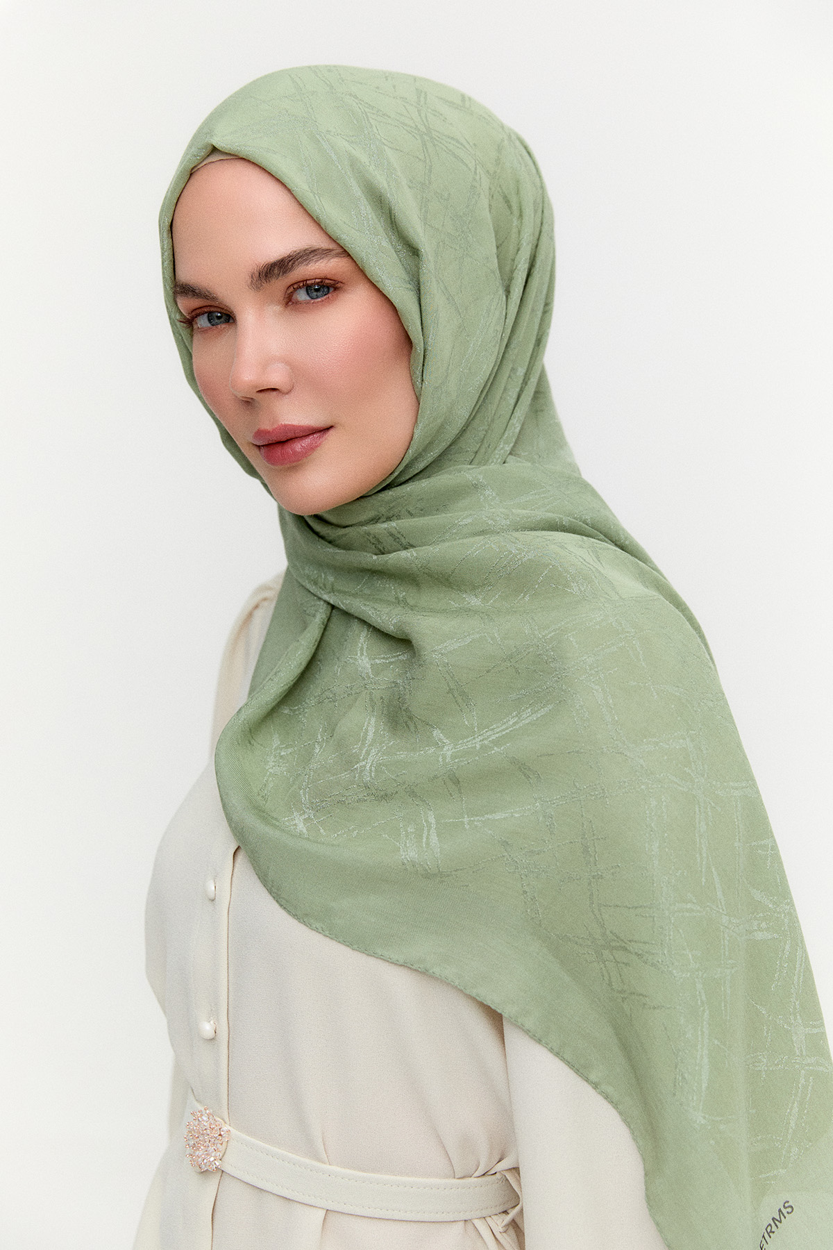 Jakarlı Pamuk Naina Şal, Tesettür Giyim