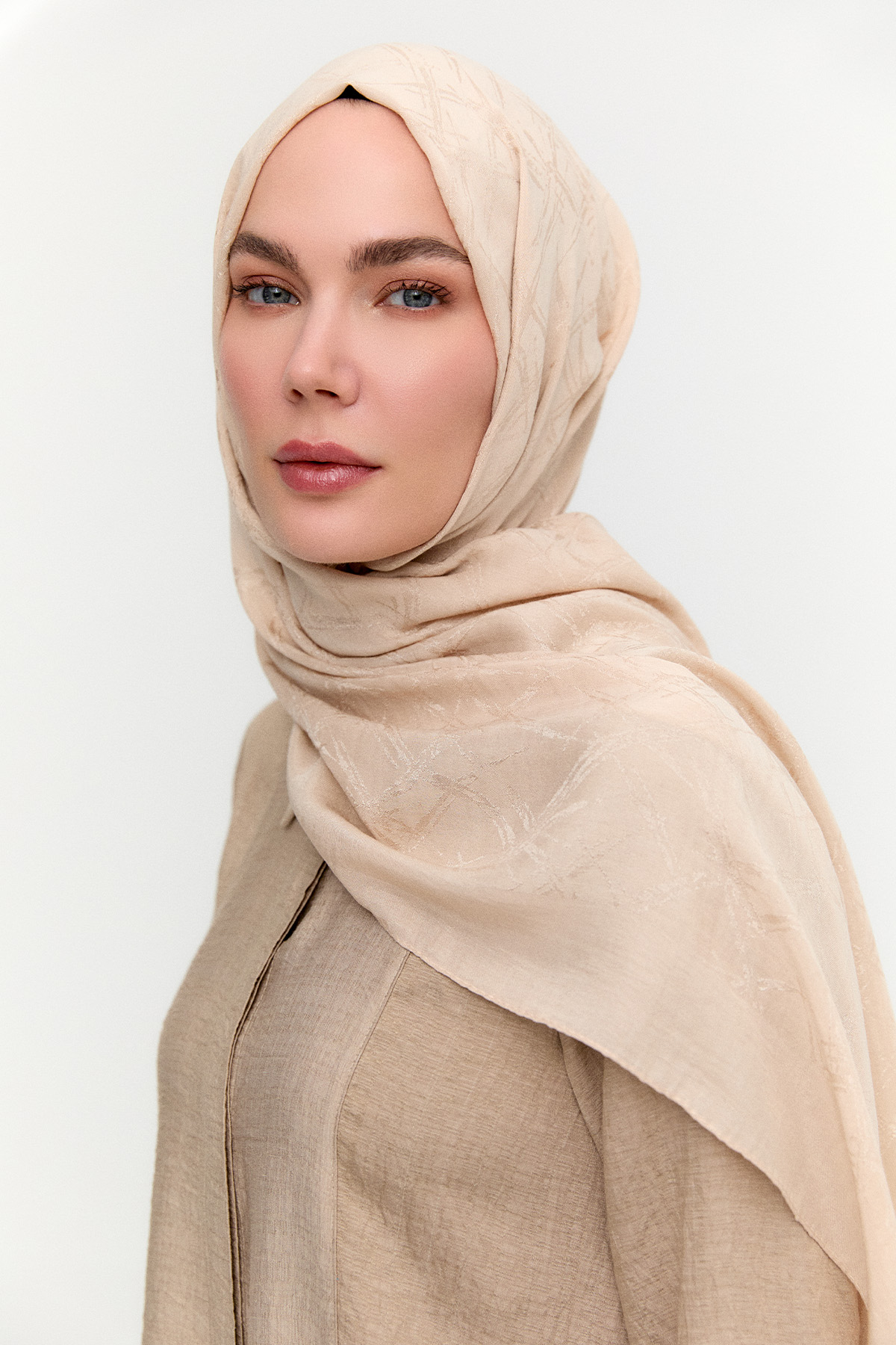 Jakarlı Pamuk Naina Şal, Tesettür Giyim