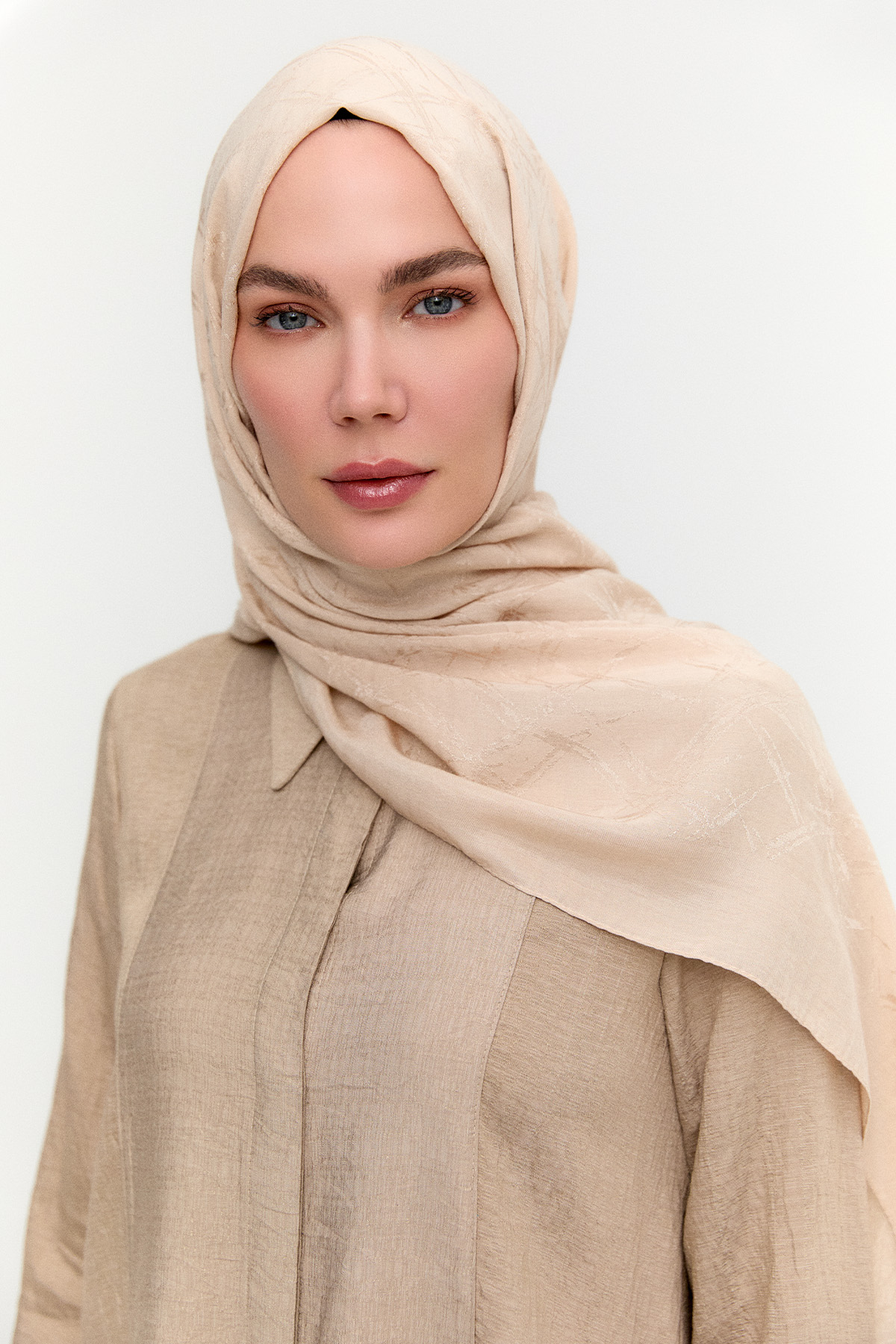 Jakarlı Pamuk Naina Şal, Tesettür Giyim