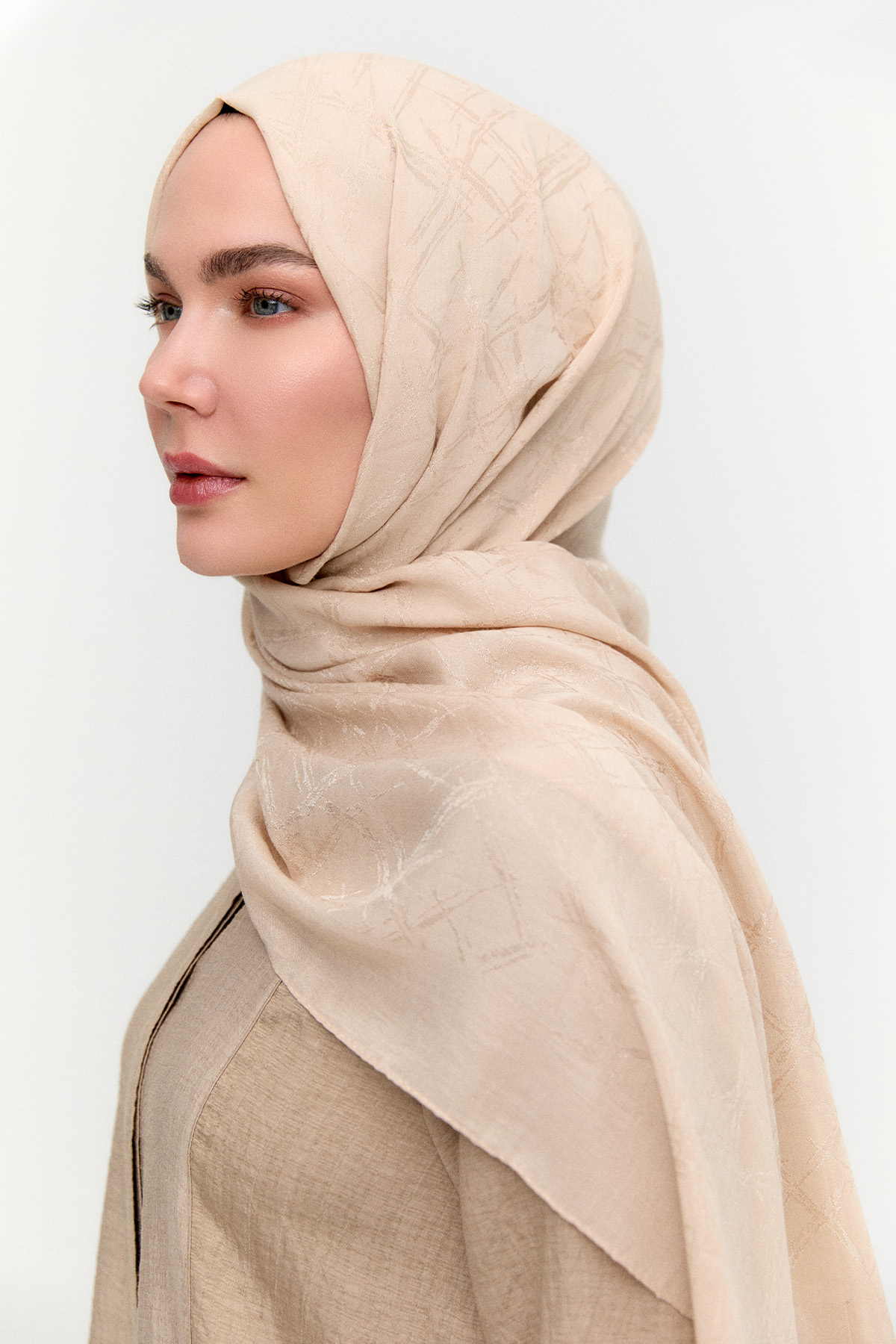 Jakarlı Pamuk Naina Şal, Tesettür Giyim