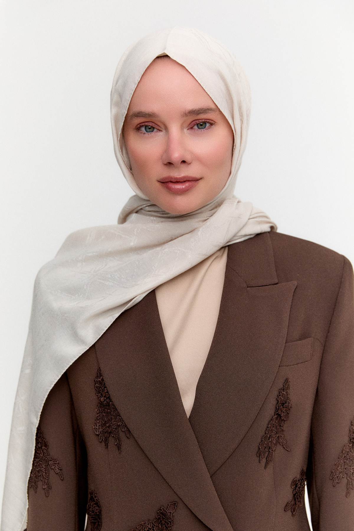 Jakarlı Pamuk Naina Şal, Tesettür Giyim