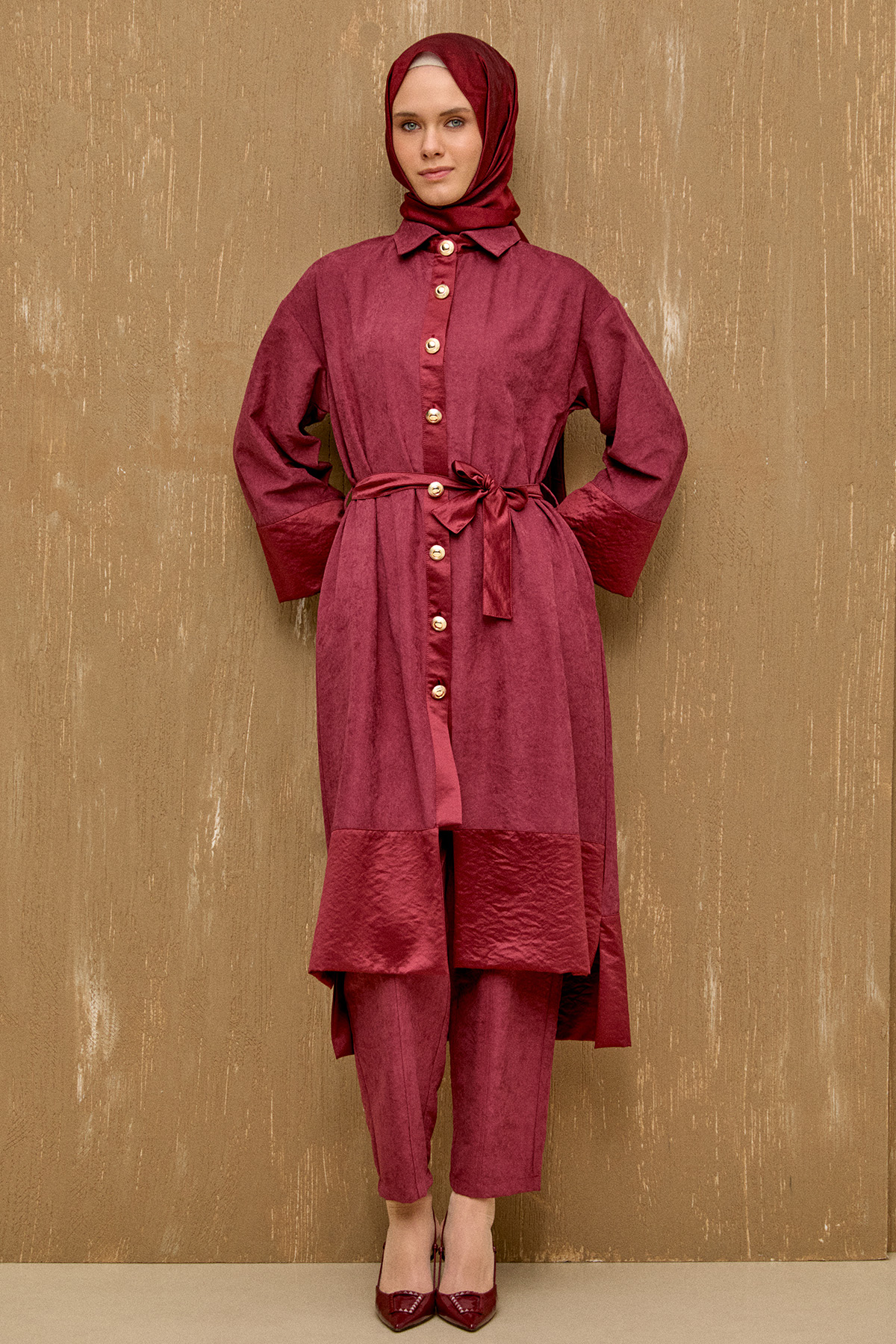 Uzun Tunikli İkili Takım, Tesettür Giyim