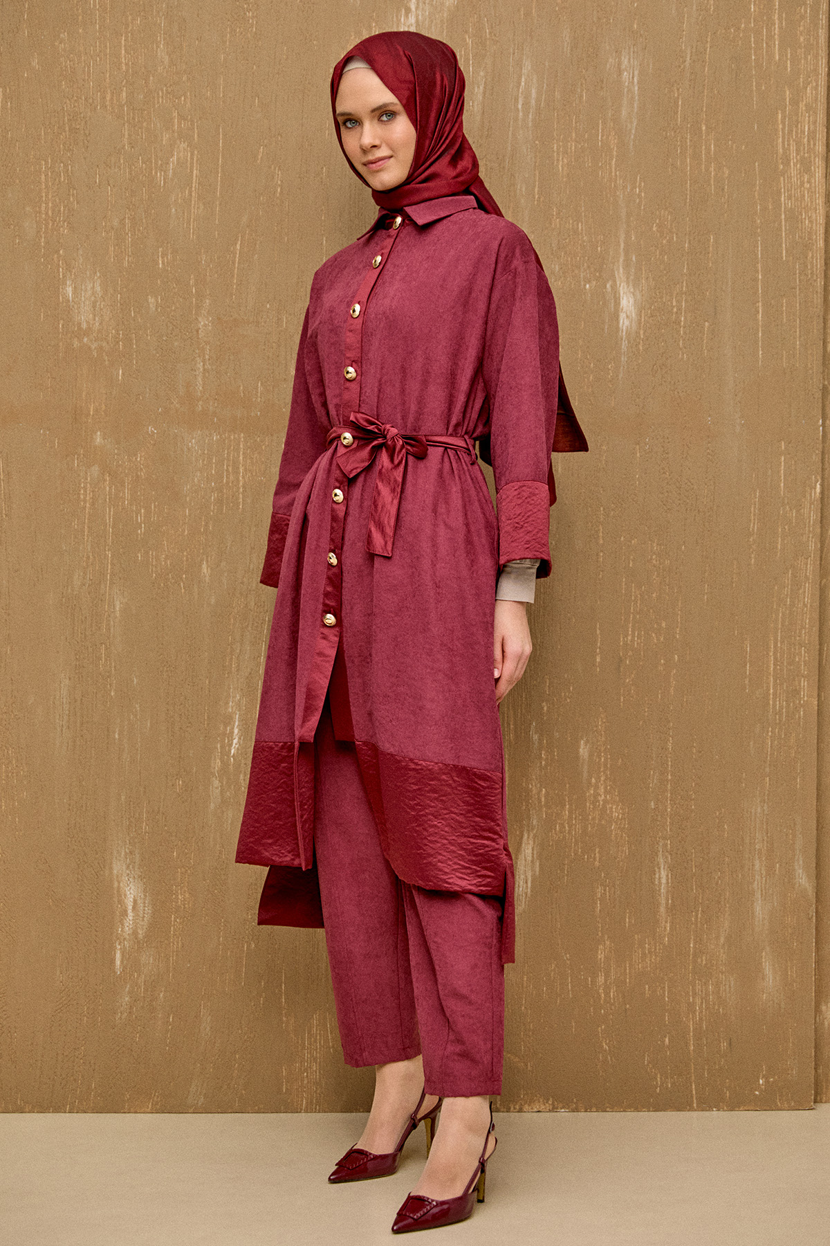 Uzun Tunikli İkili Takım, Tesettür Giyim