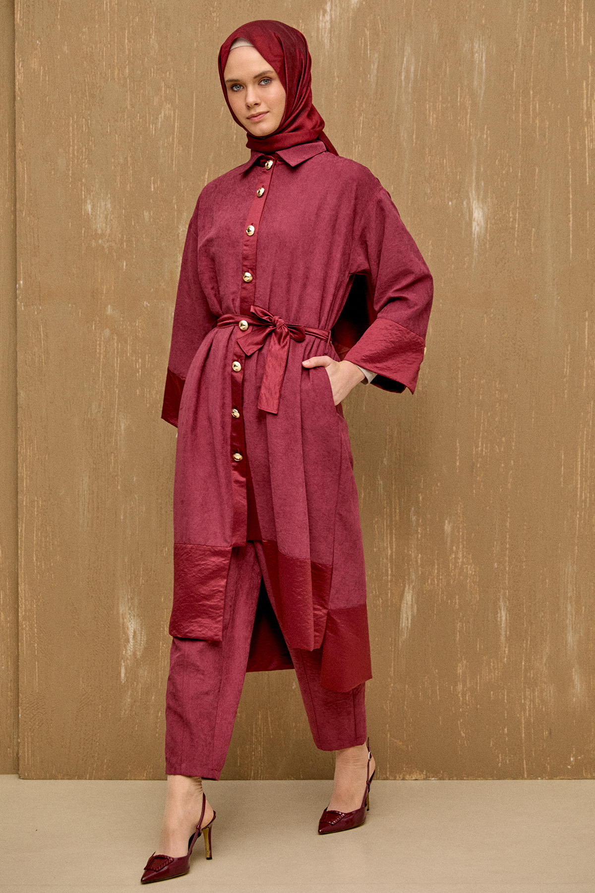 Uzun Tunikli İkili Takım, Tesettür Giyim