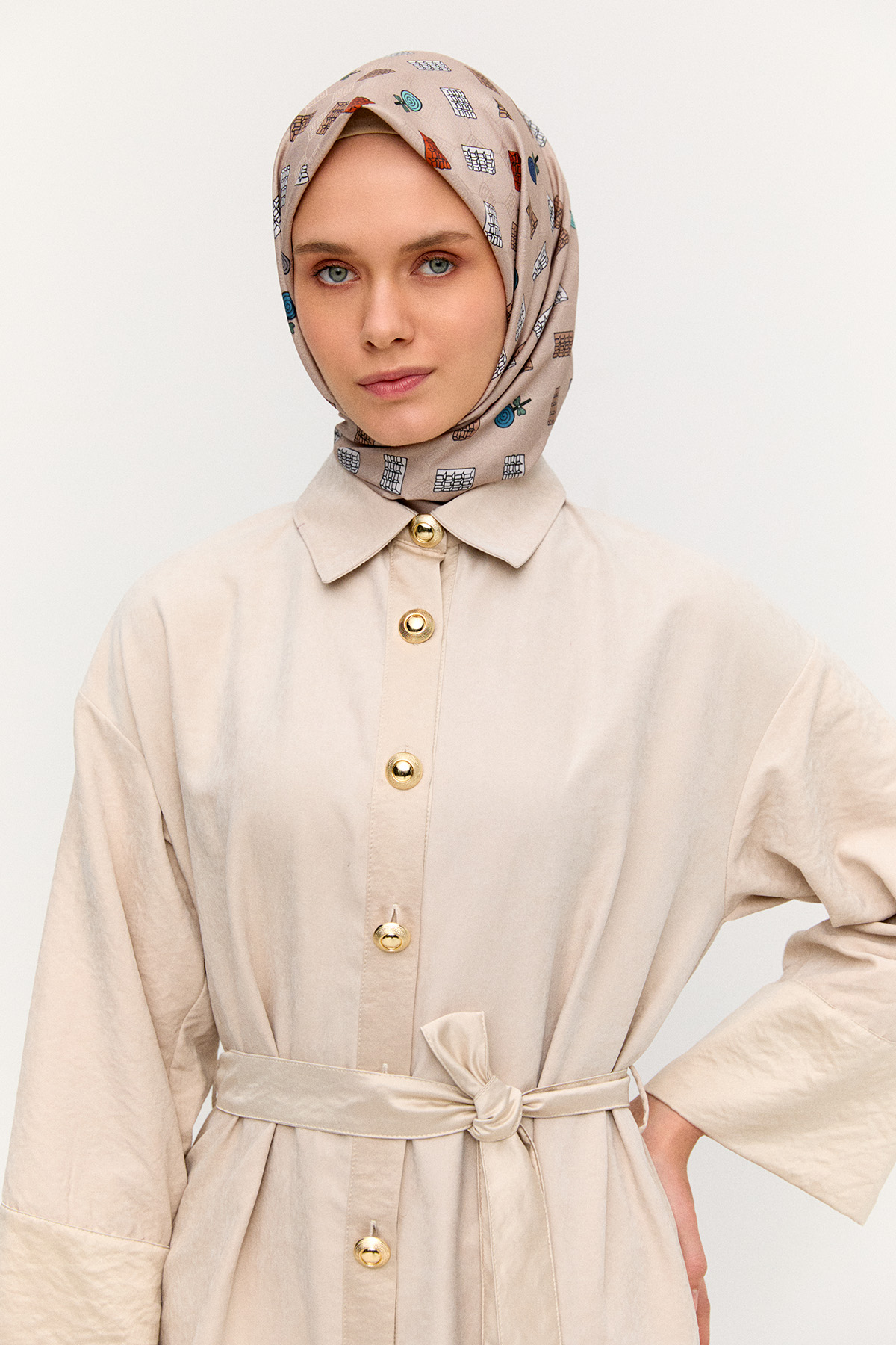 Uzun Tunikli İkili Takım, Tesettür Giyim