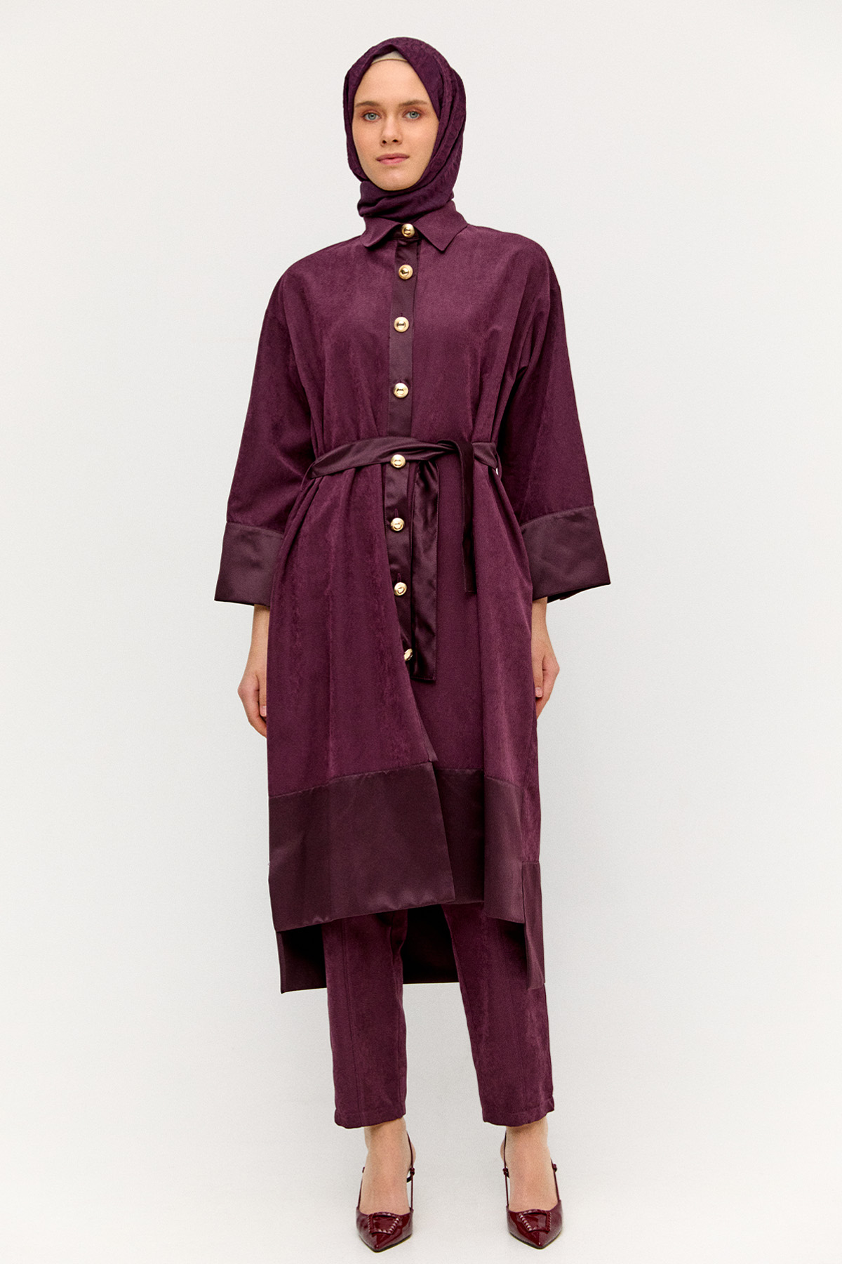 Uzun Tunikli İkili Takım, Tesettür Giyim