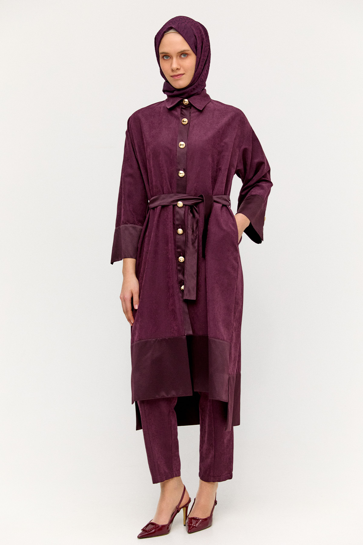 Uzun Tunikli İkili Takım, Tesettür Giyim