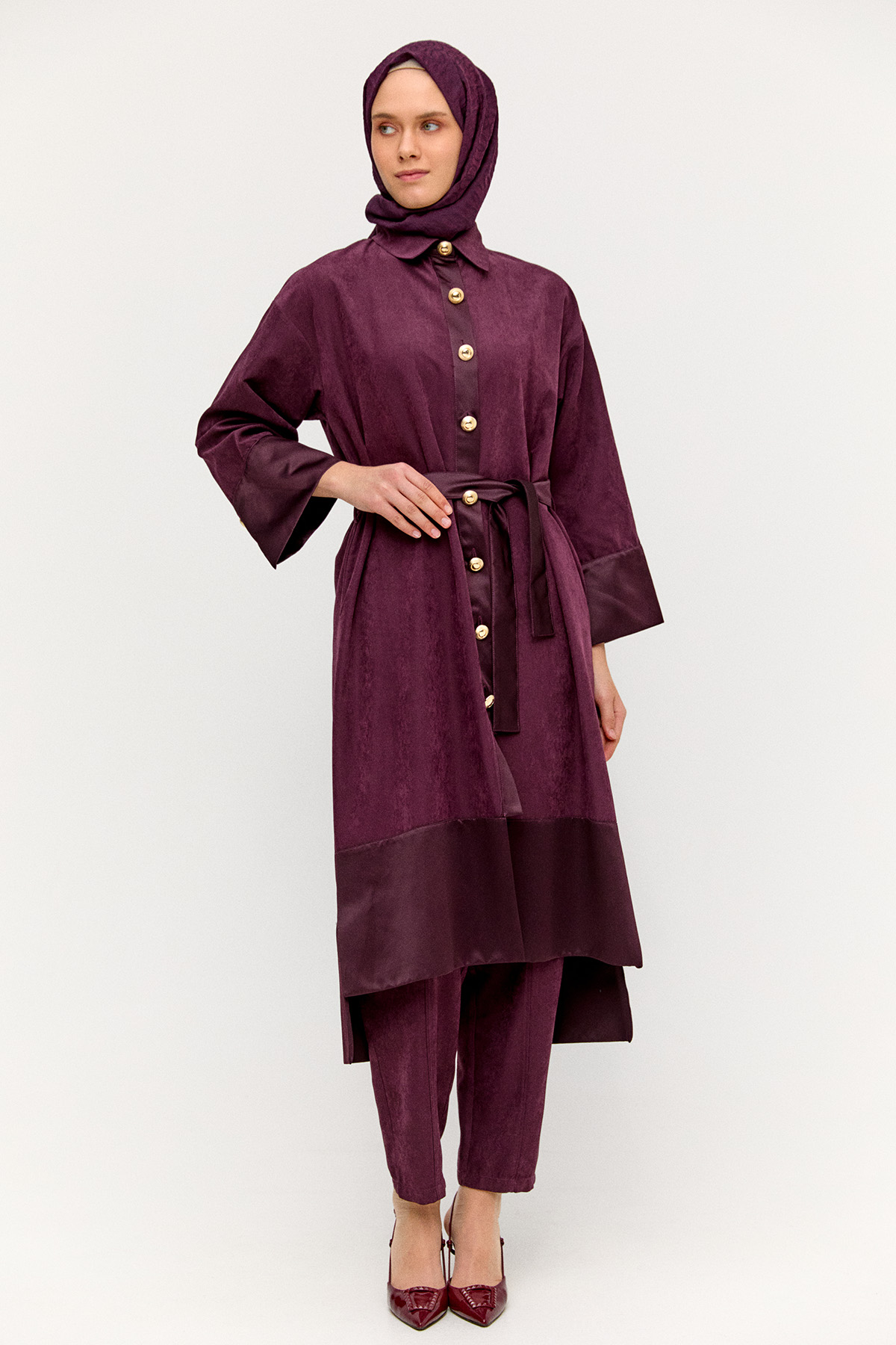 Uzun Tunikli İkili Takım, Tesettür Giyim