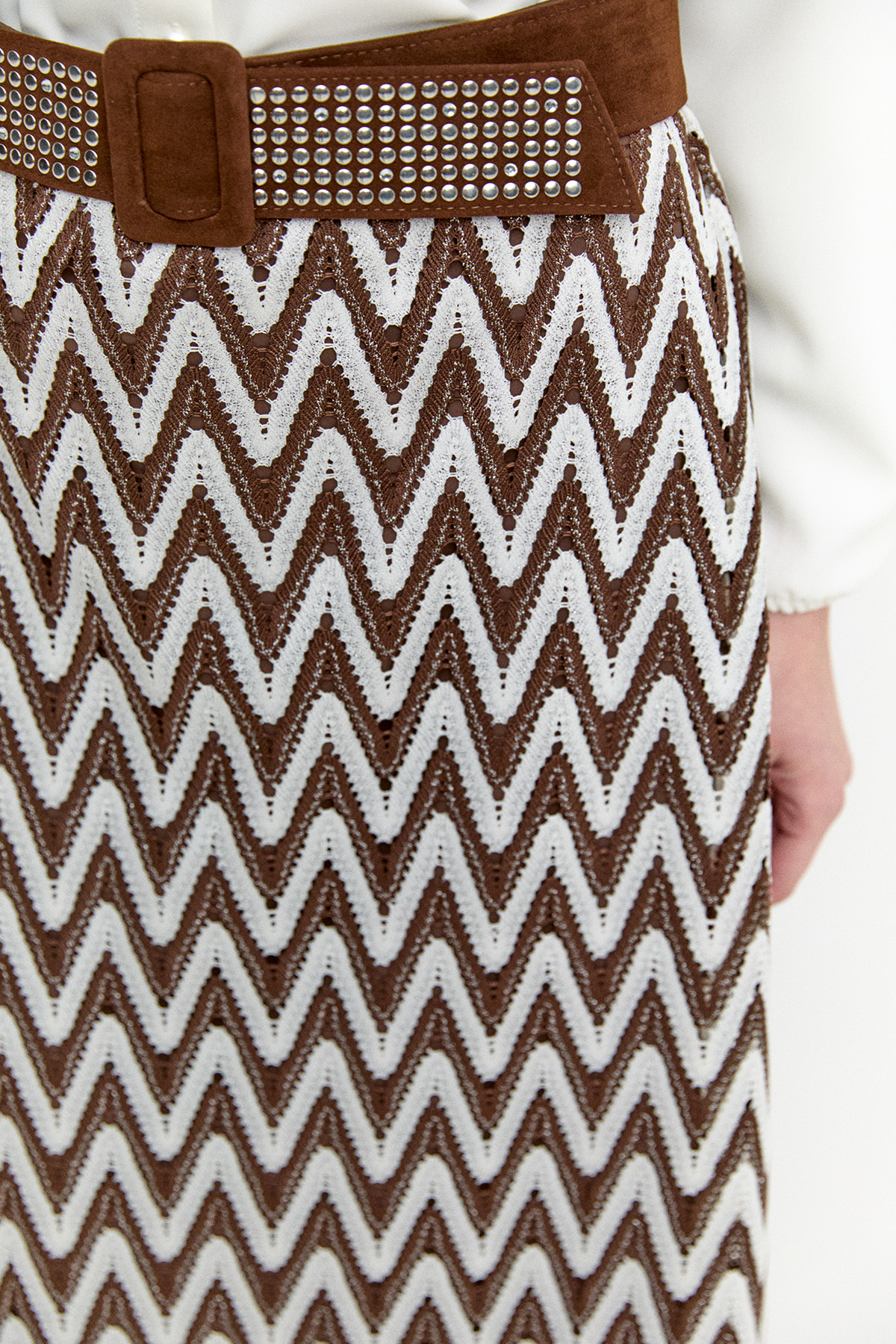 Zikzak Desenli İkili Takım, Tesettür Giyim