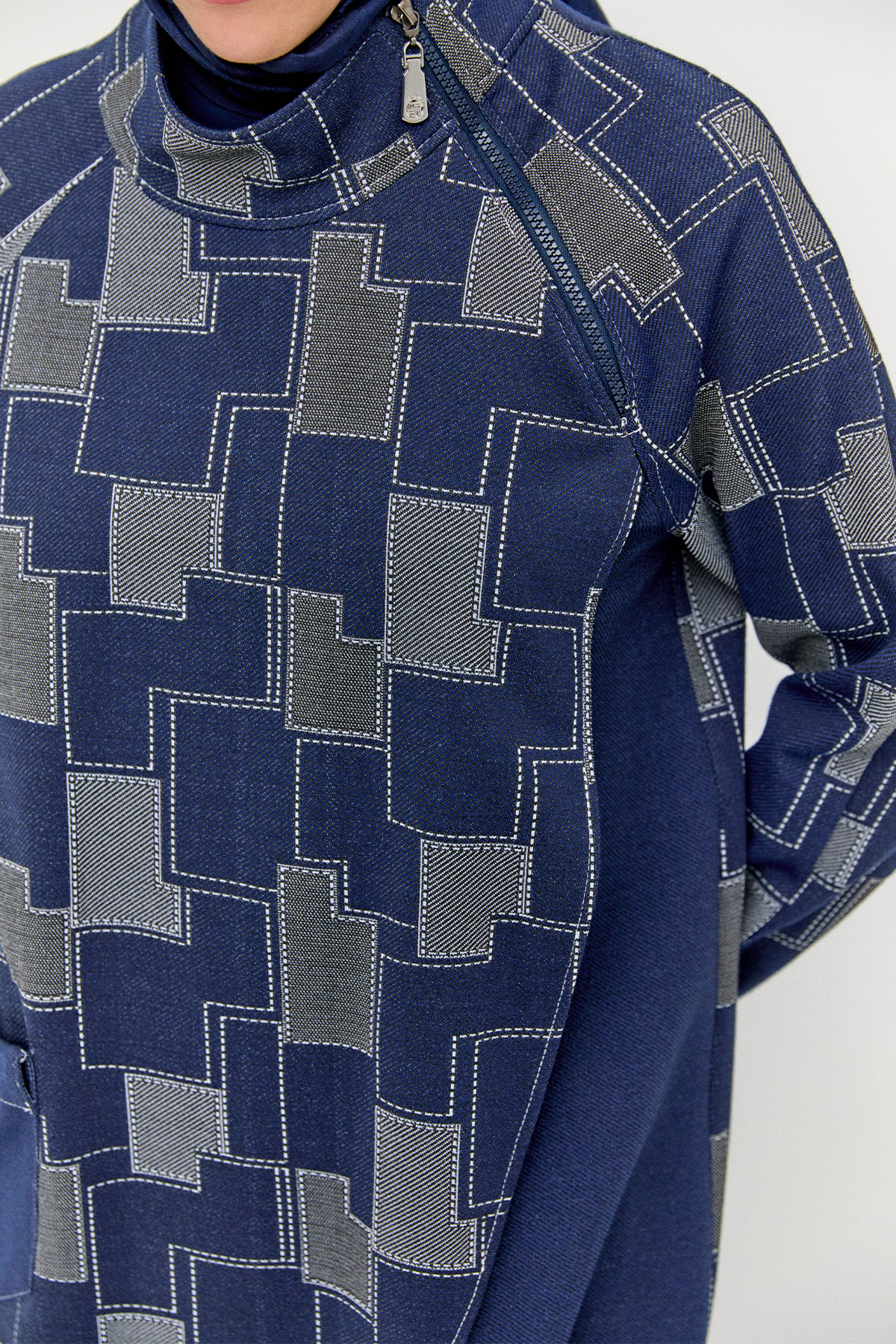 Bloklu İkili Takım, Tesettür Giyim