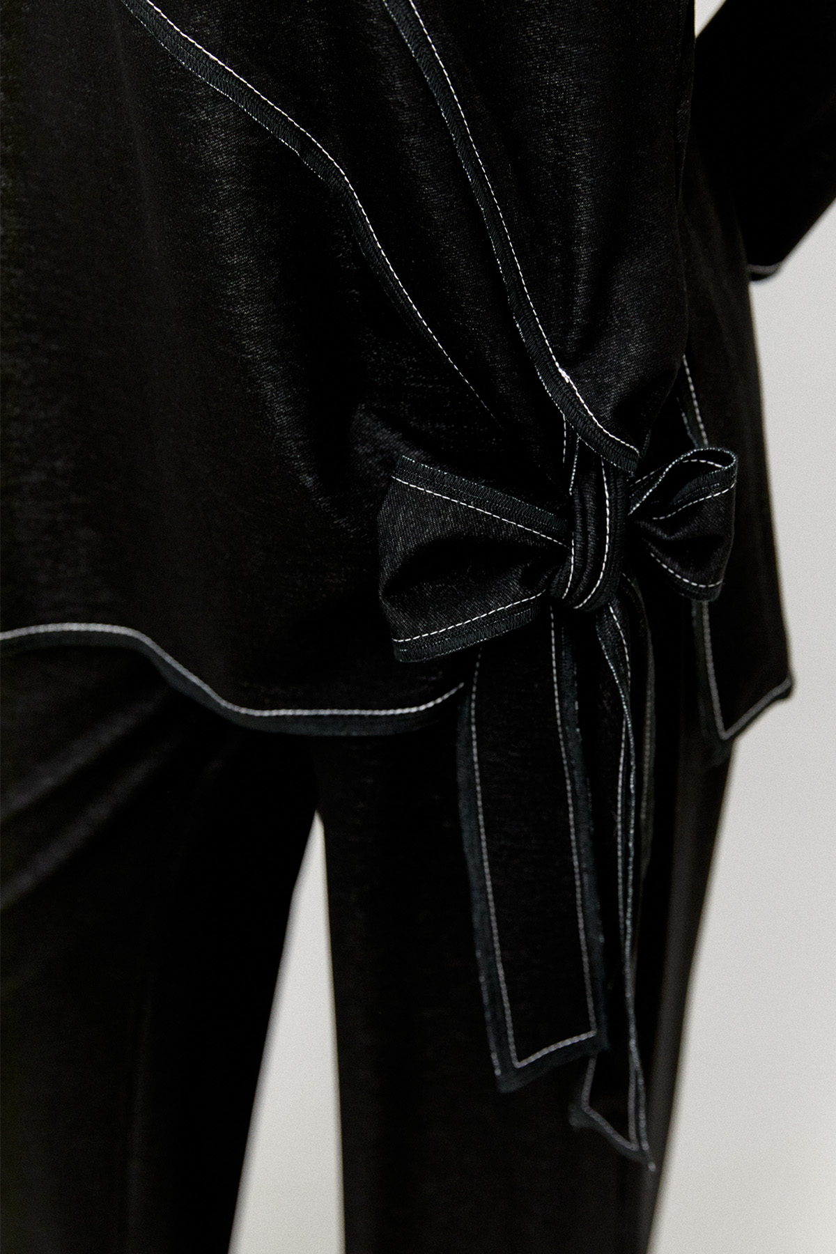 Kontrast Dikişli İkili Takım, Tesettür Giyim