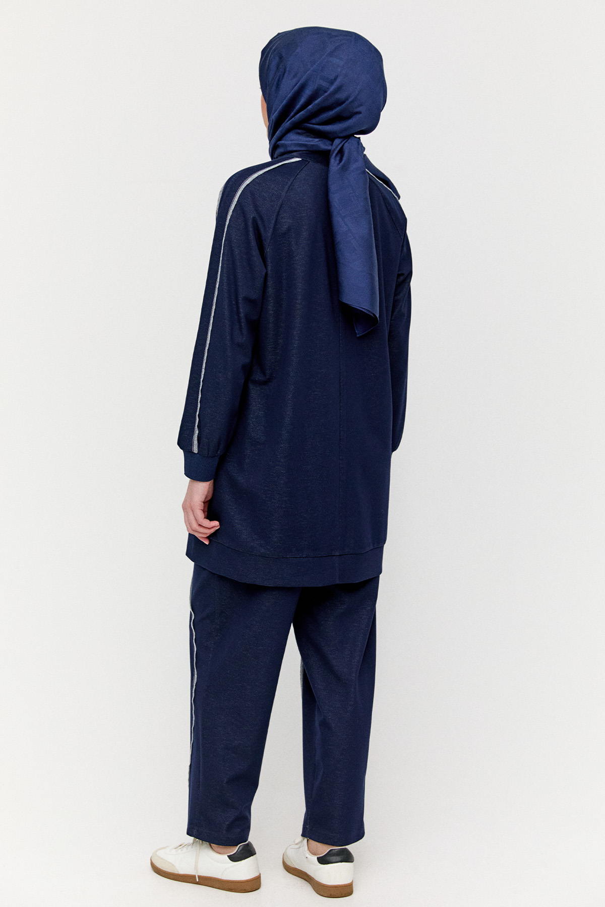 Dikiş Detaylı Sportif İkili Takım, Tesettür Giyim