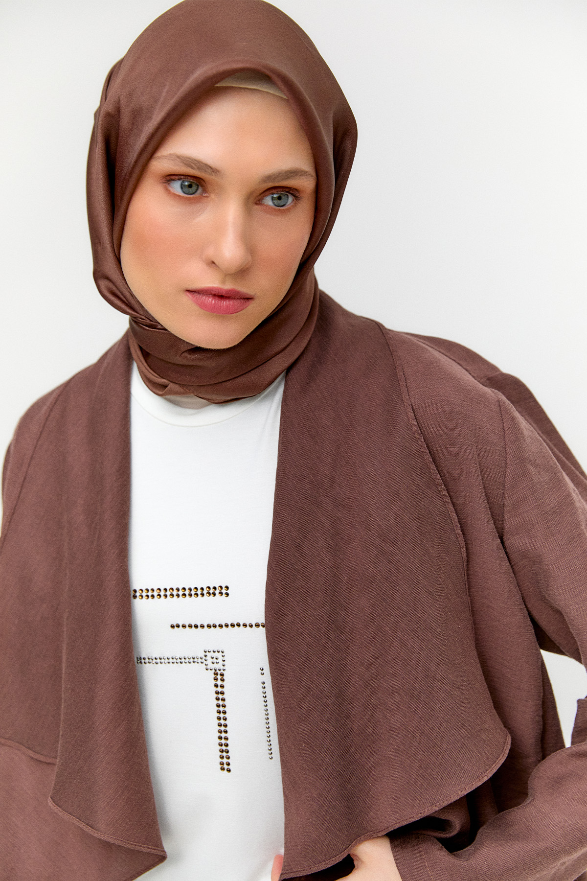 Taş Baskılı 3`Lü Takım, Tesettür Giyim