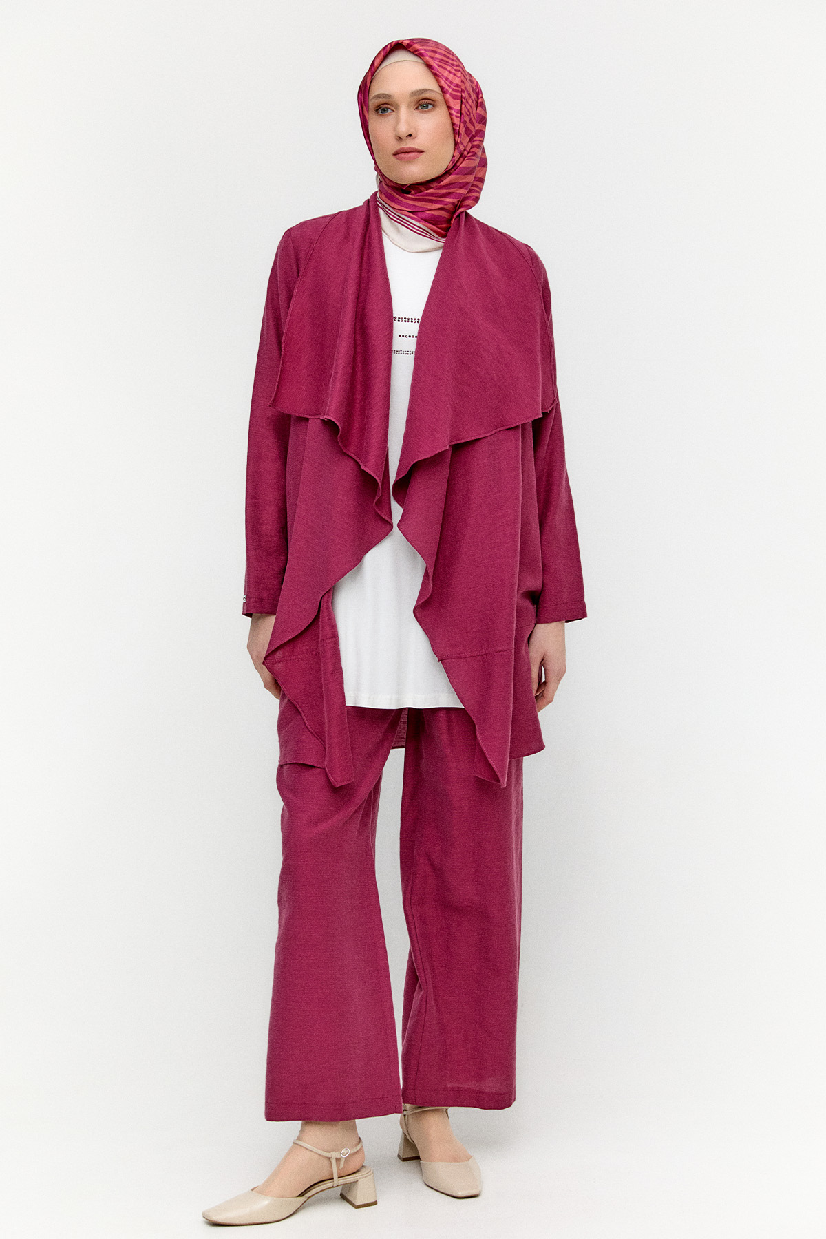 Taş Baskılı 3`Lü Takım, Tesettür Giyim