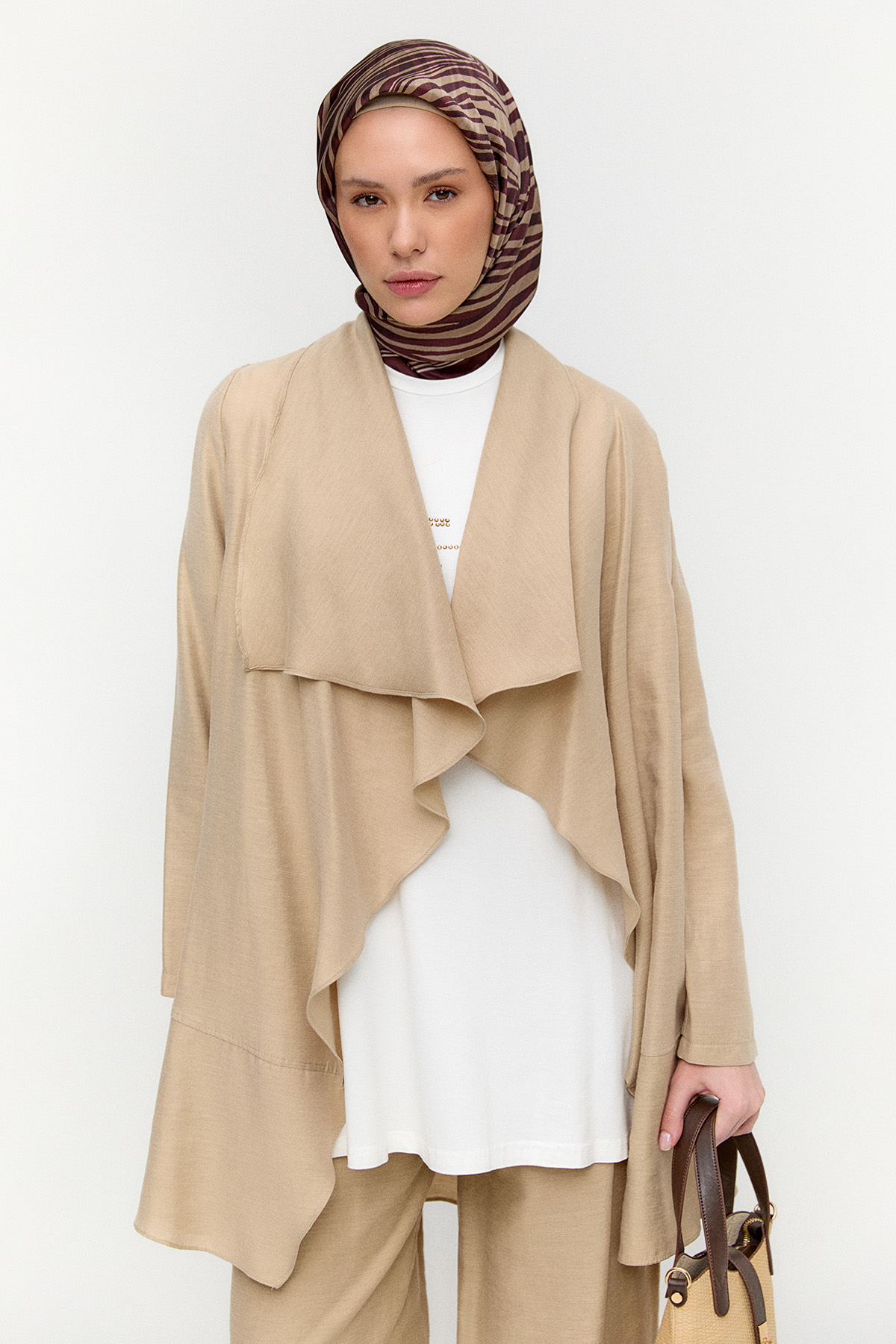 Taş Baskılı 3`Lü Takım, Tesettür Giyim