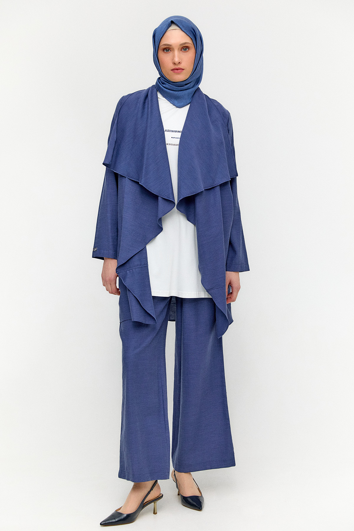 Taş Baskılı 3`Lü Takım, Tesettür Giyim