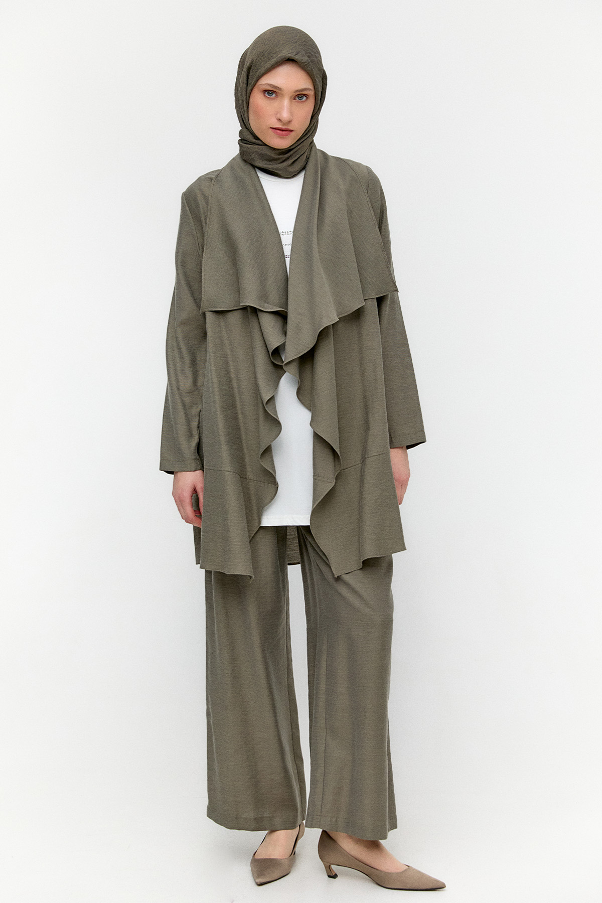 Taş Baskılı 3`Lü Takım, Tesettür Giyim