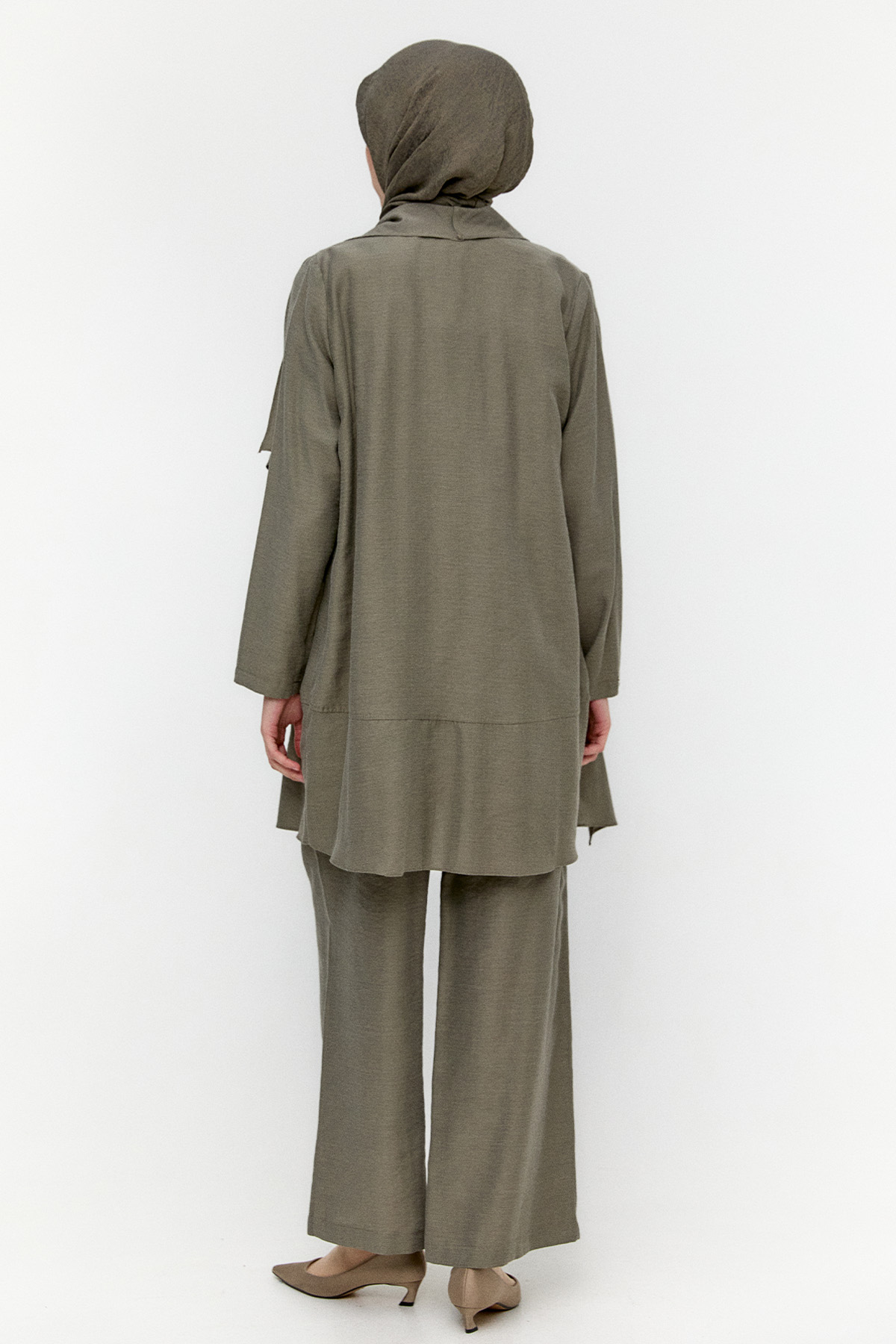 Taş Baskılı 3`Lü Takım, Tesettür Giyim