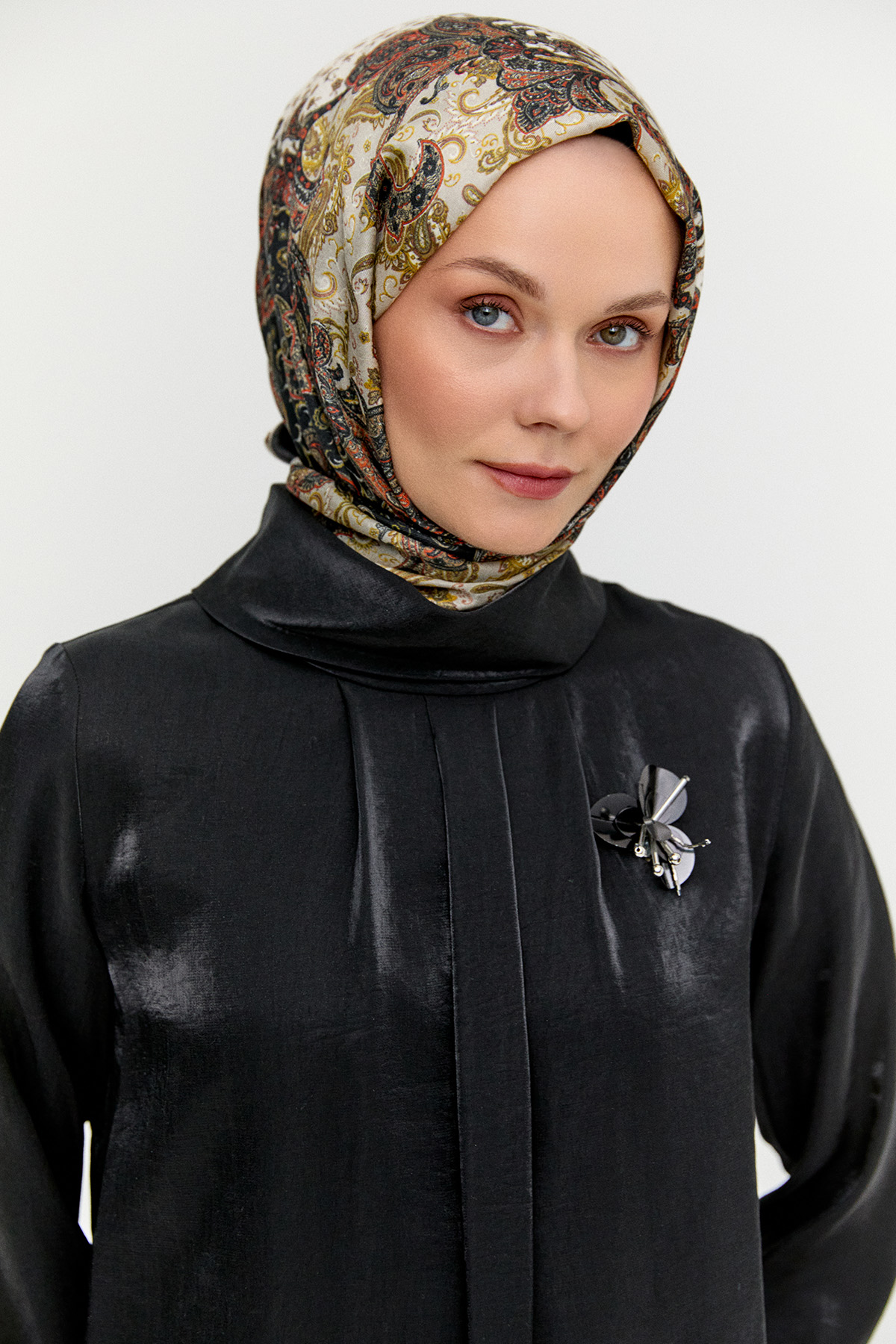 Jakarlı Pilikaşeli İkili Takım, Tesettür Giyim