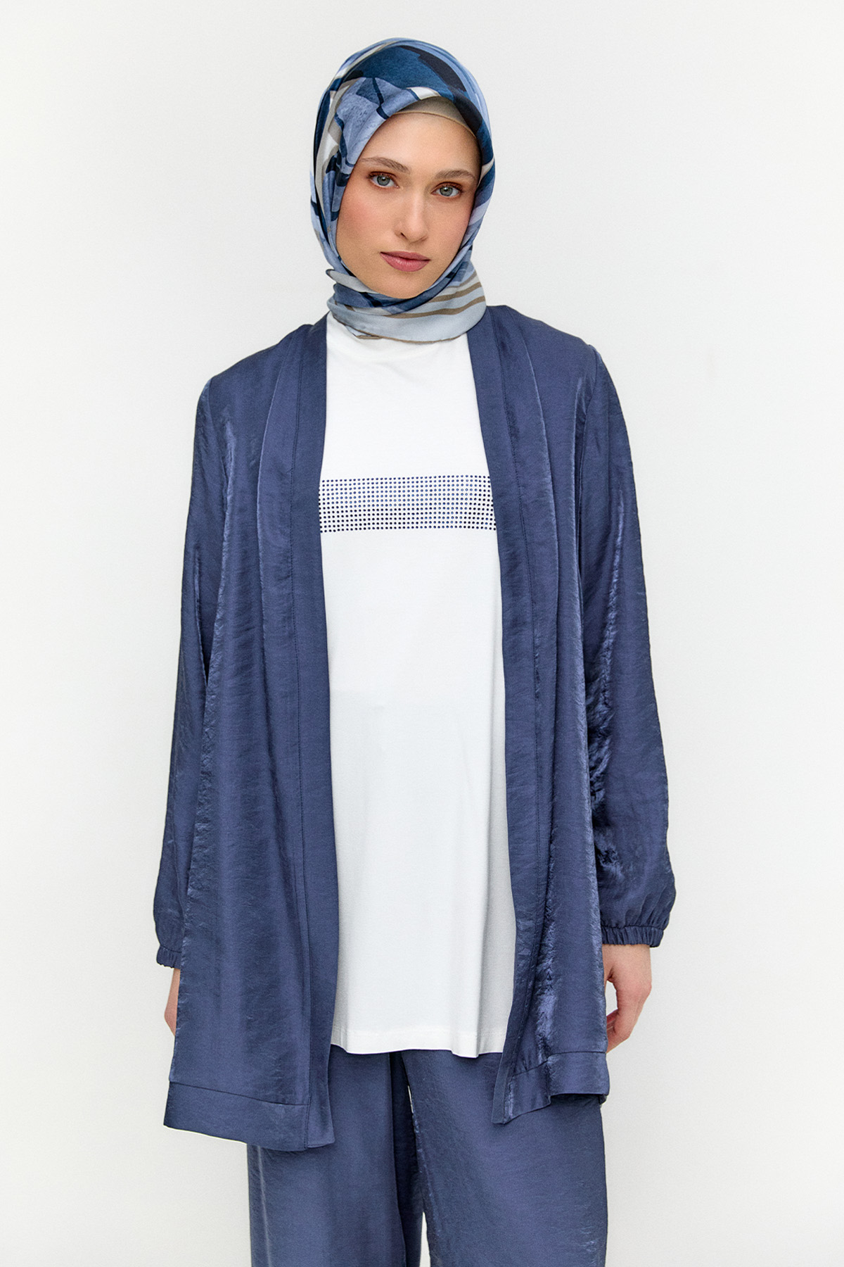 Jakarlı 3`Lü Takım, Tesettür Giyim