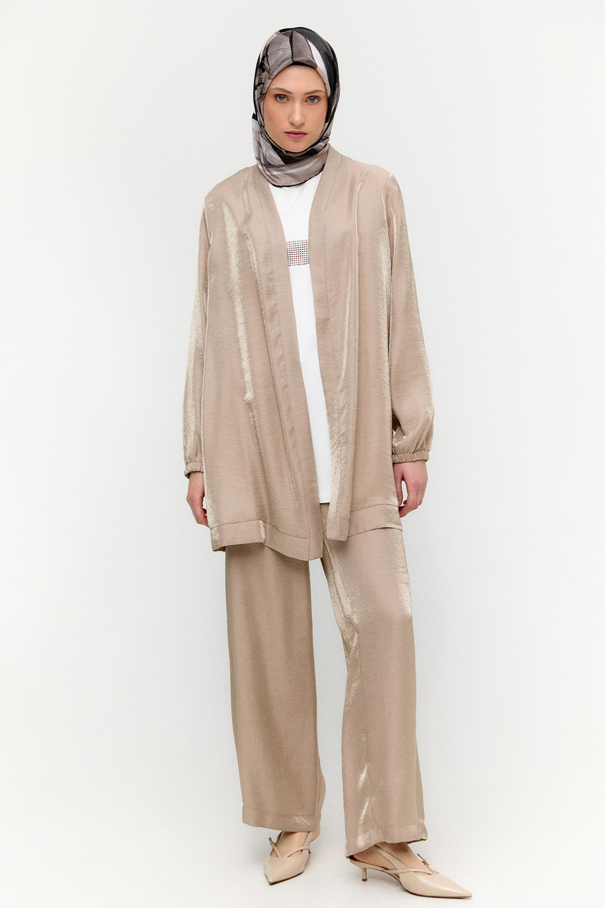 Jakarlı 3`Lü Takım, Tesettür Giyim