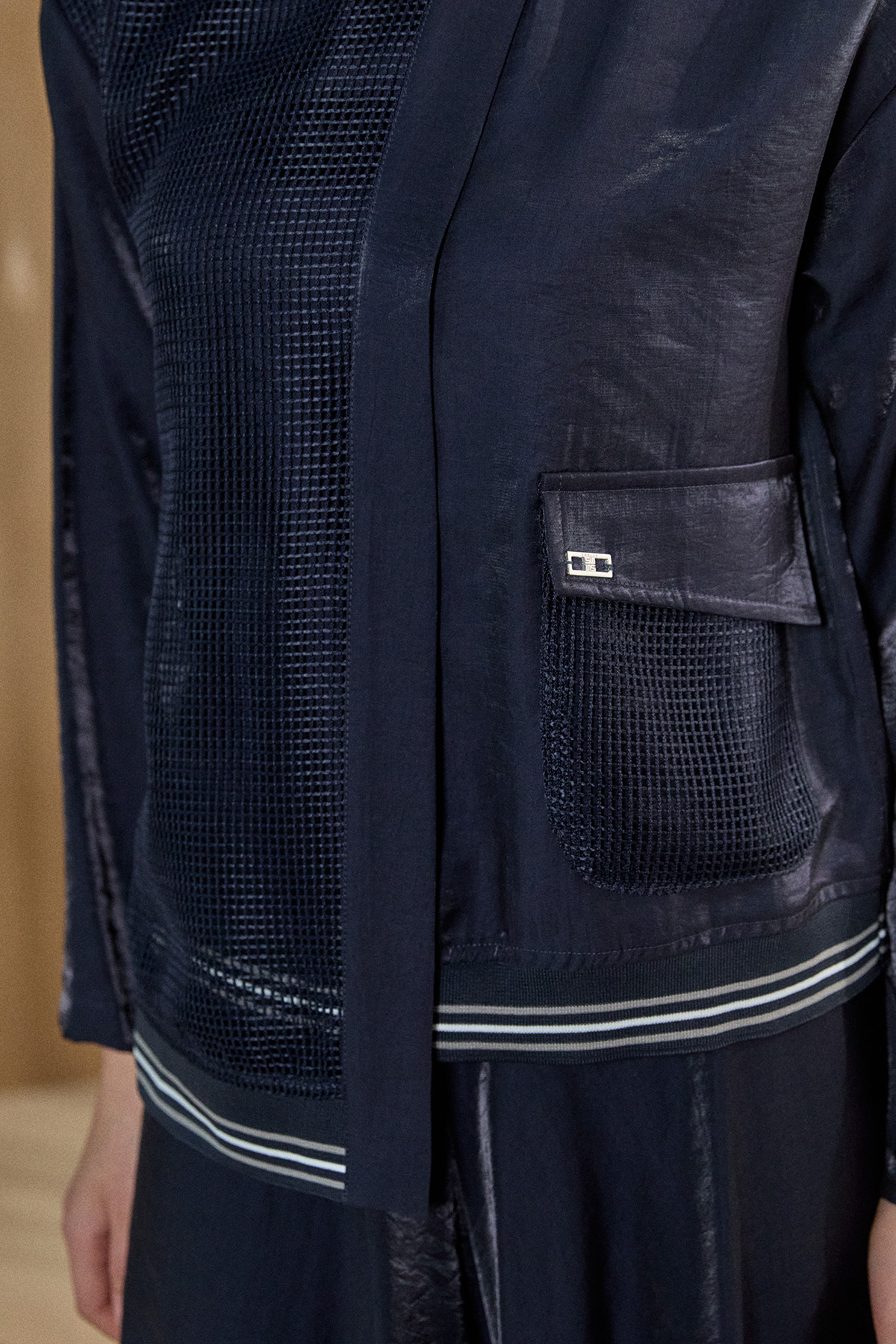 File Detaylı Etekli İkili Takım, Tesettür Giyim