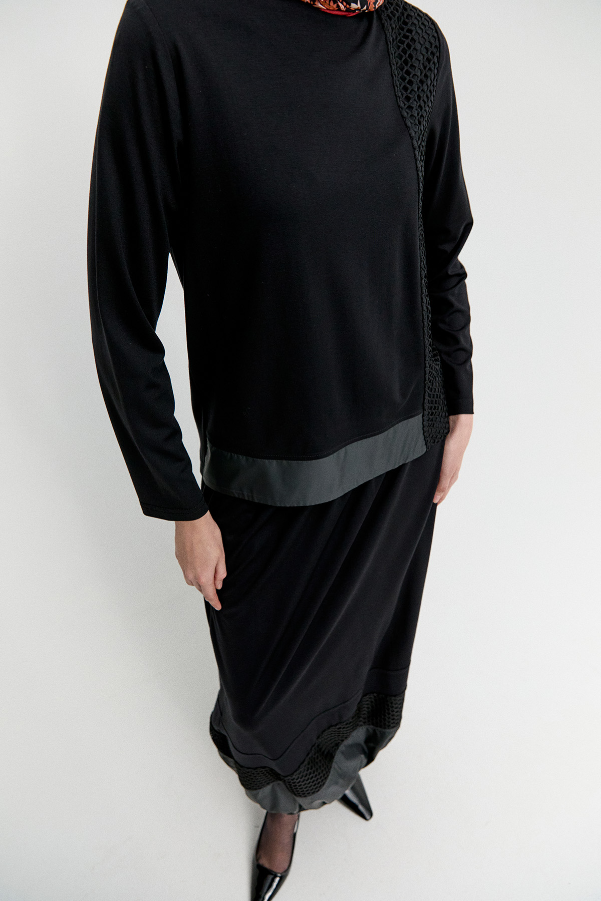 File Detaylı İkili Takım, Tesettür Giyim