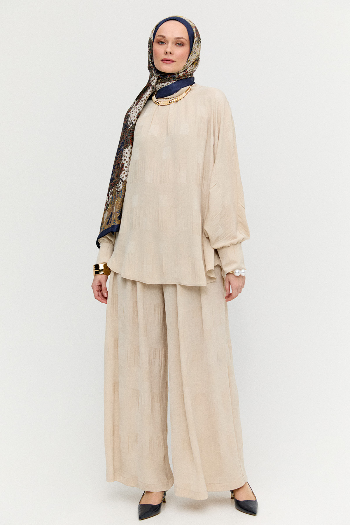 Yarasa Kol İkili Takım, Tesettür Giyim