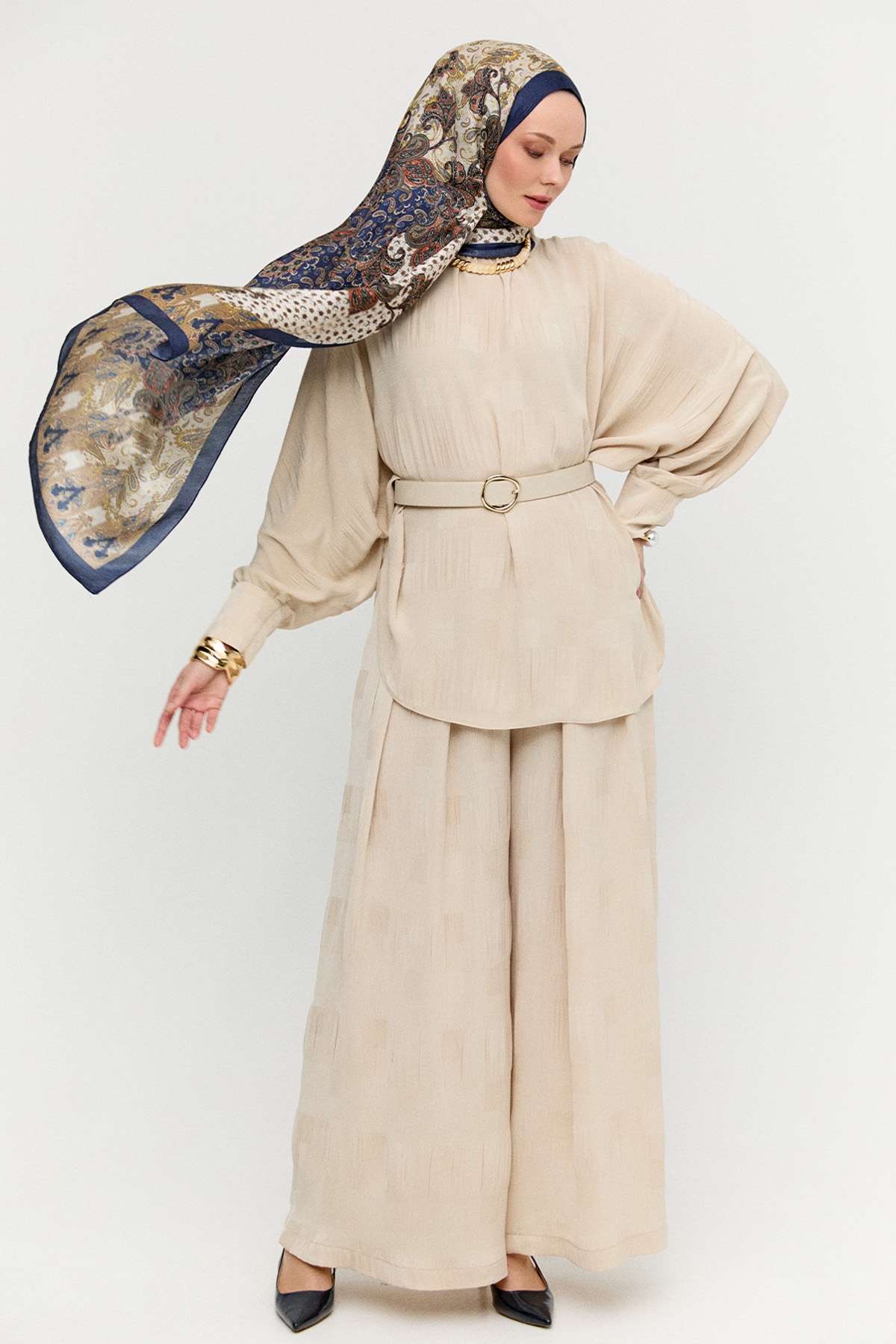 Yarasa Kol İkili Takım, Tesettür Giyim