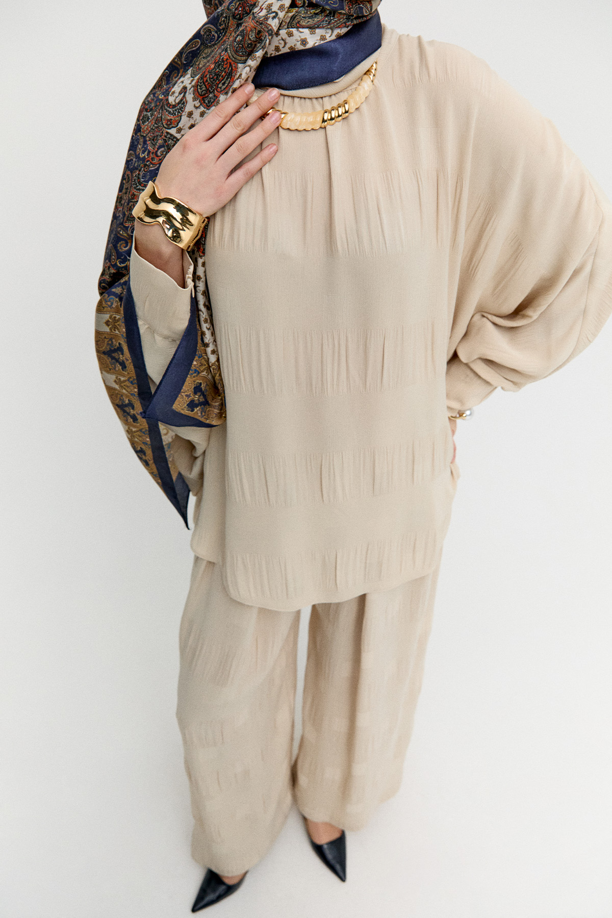 Yarasa Kol İkili Takım, Tesettür Giyim