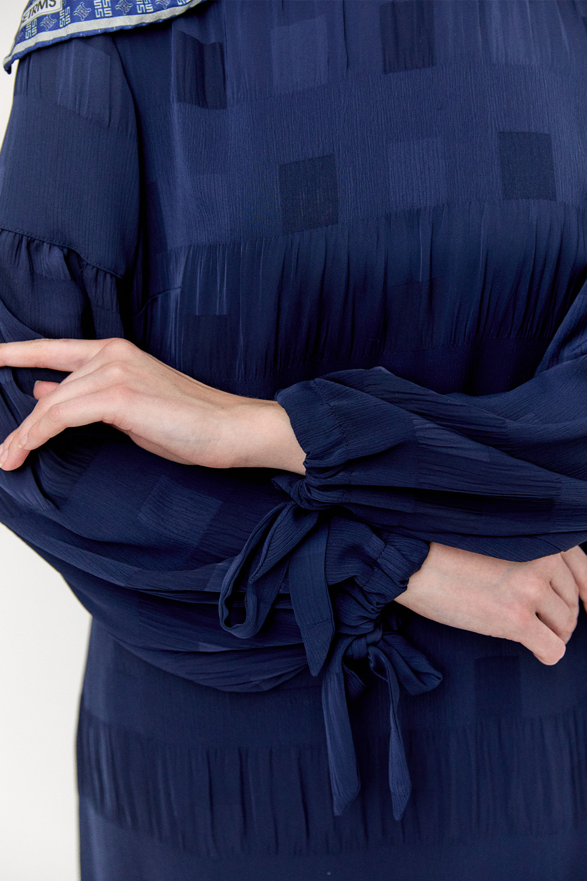 Kare Desenli Oversize İkili Takım, Tesettür Giyim